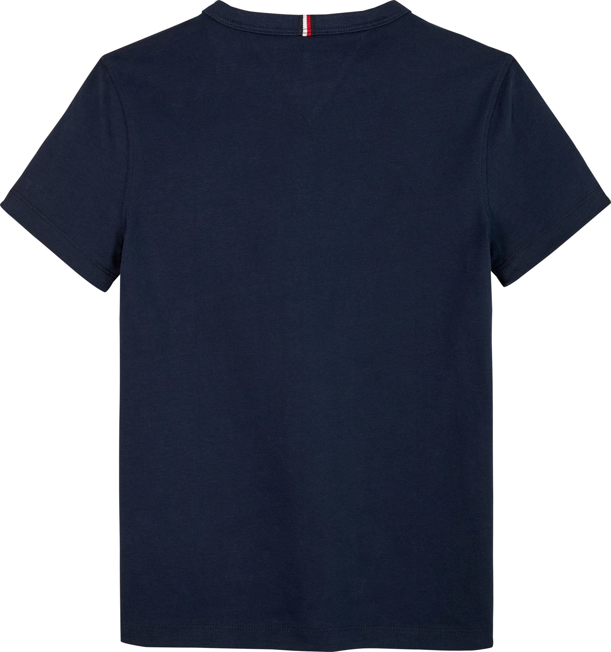 Tommy Hilfiger T-Shirt »CURVED HILFIGER GRAPHIC TEE SS«, für Kinder bis 16 Jahre, großer Logo-Print