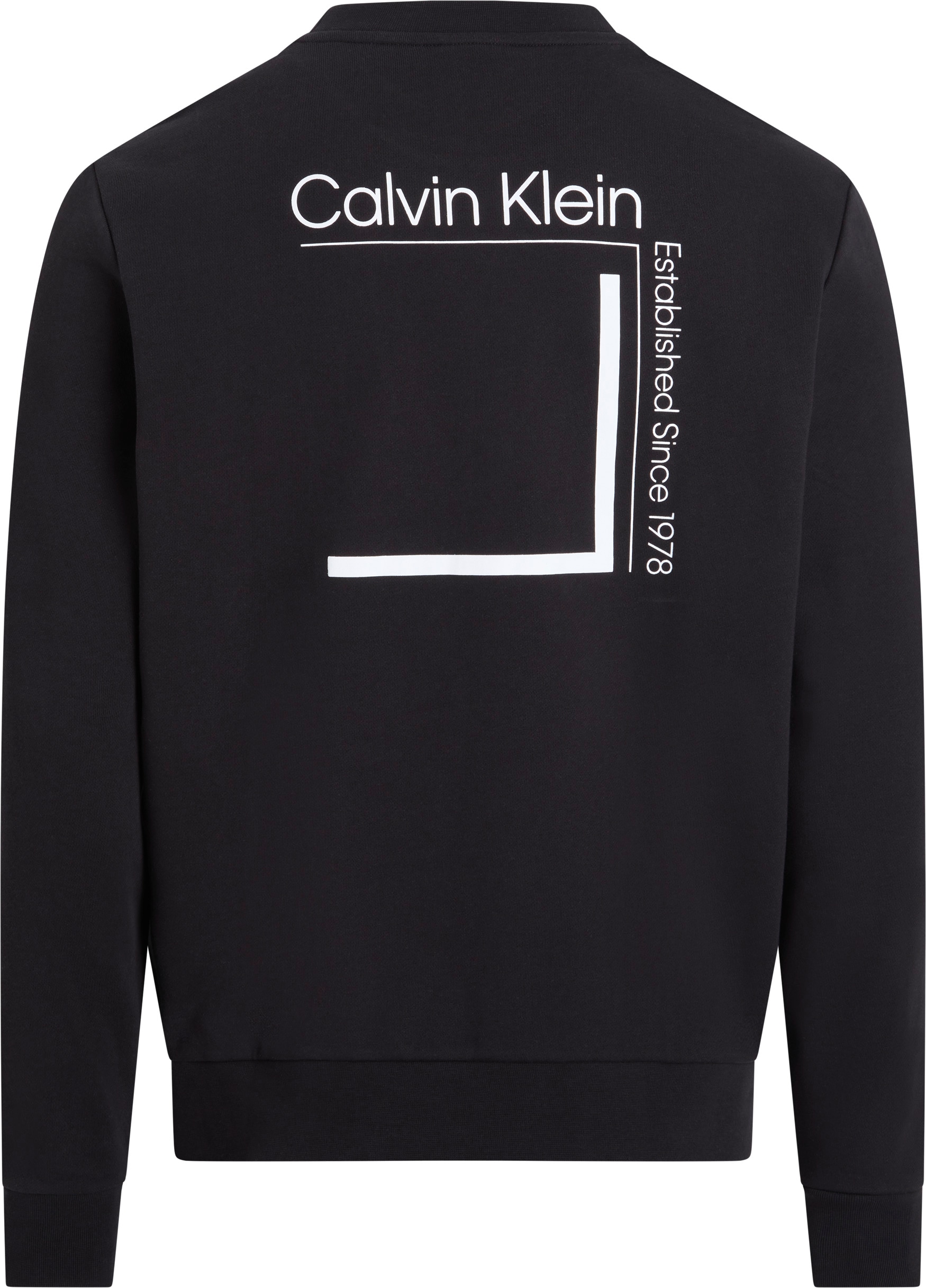 Calvin Klein Sweatshirt »CP-LINEAR BOX LOGO SWEATSHIRT« mit Logo auf der Rückseite