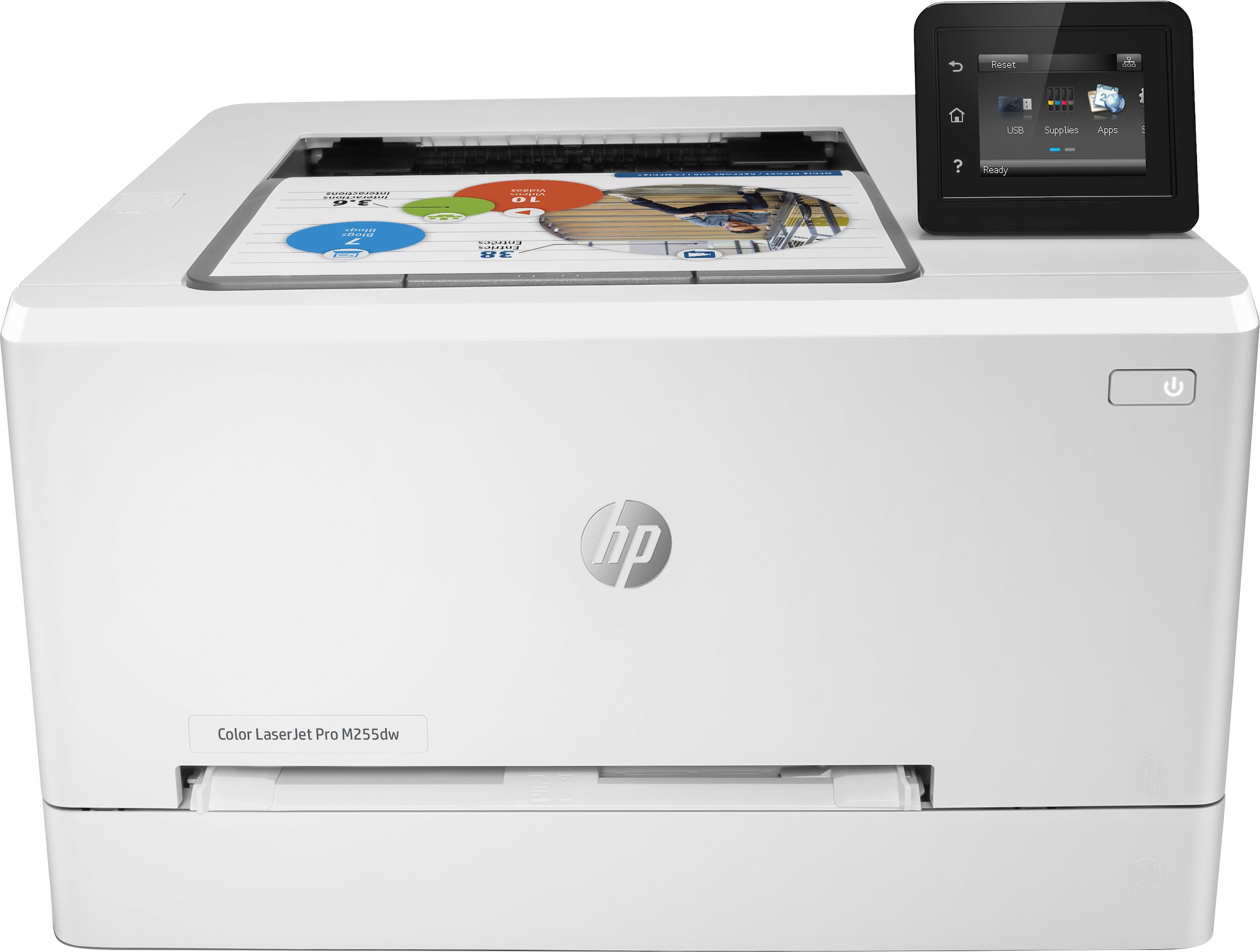 HP Multifunktionsdrucker »Color LaserJet Pro M255dw«, HP+ Instant Ink  kompatibel ➥ 3 Jahre XXL Garantie | UNIVERSAL