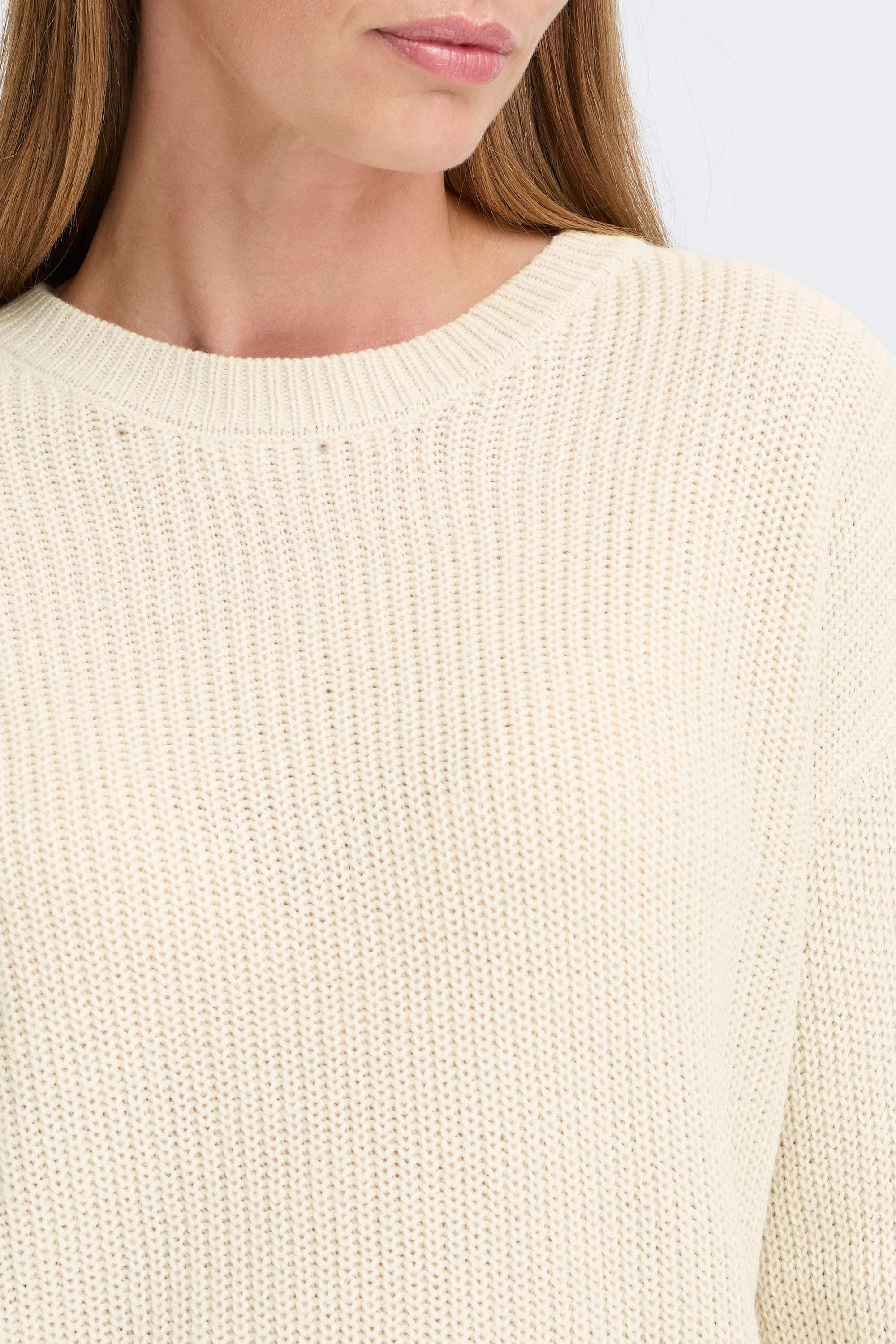 OXMO Strickfleece-Pullover »Strickpullover OXKimni«