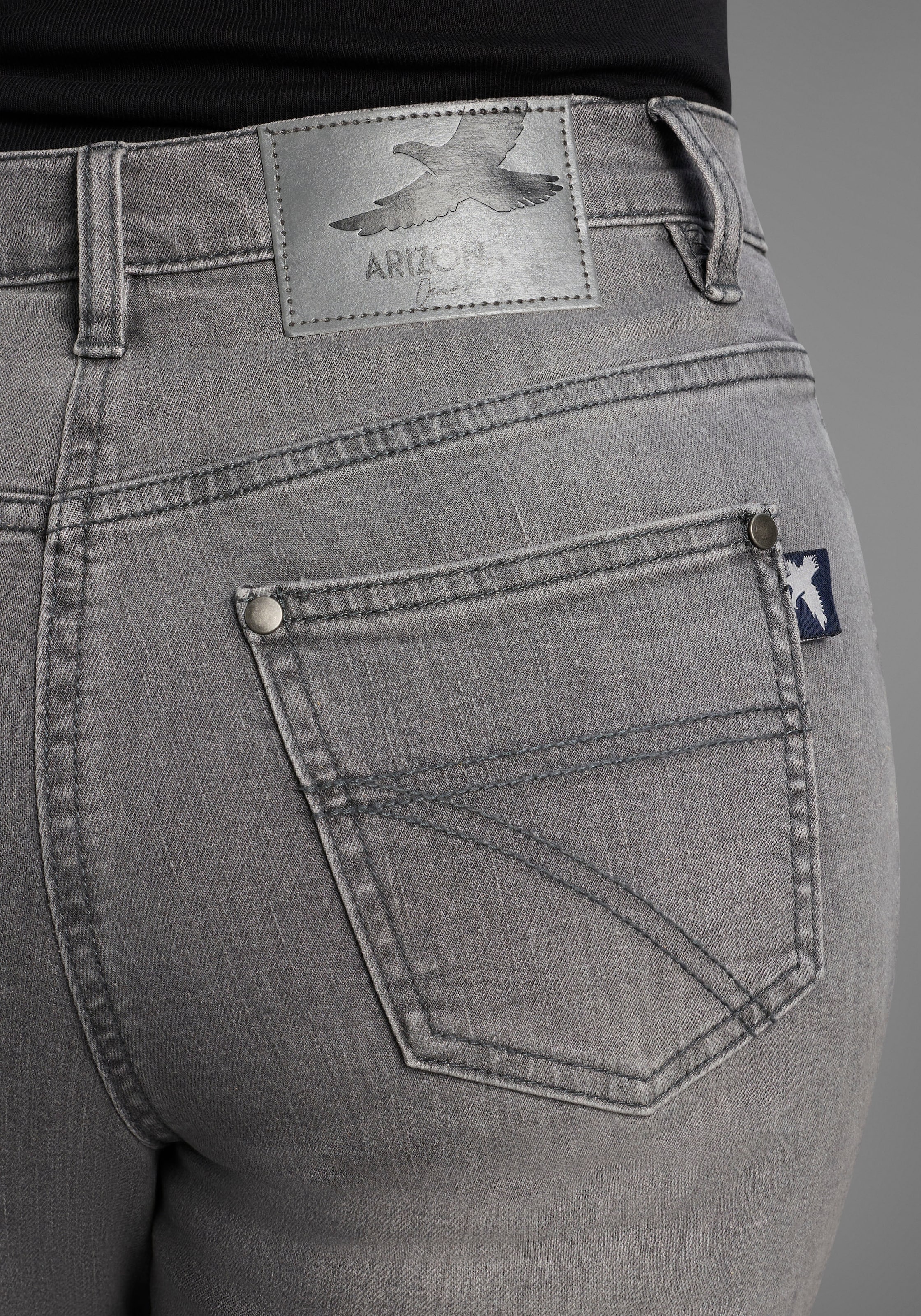 Arizona Gerade Jeans »Annett«, bequeme Passform, 5-Pocket-Style, hohe Taille