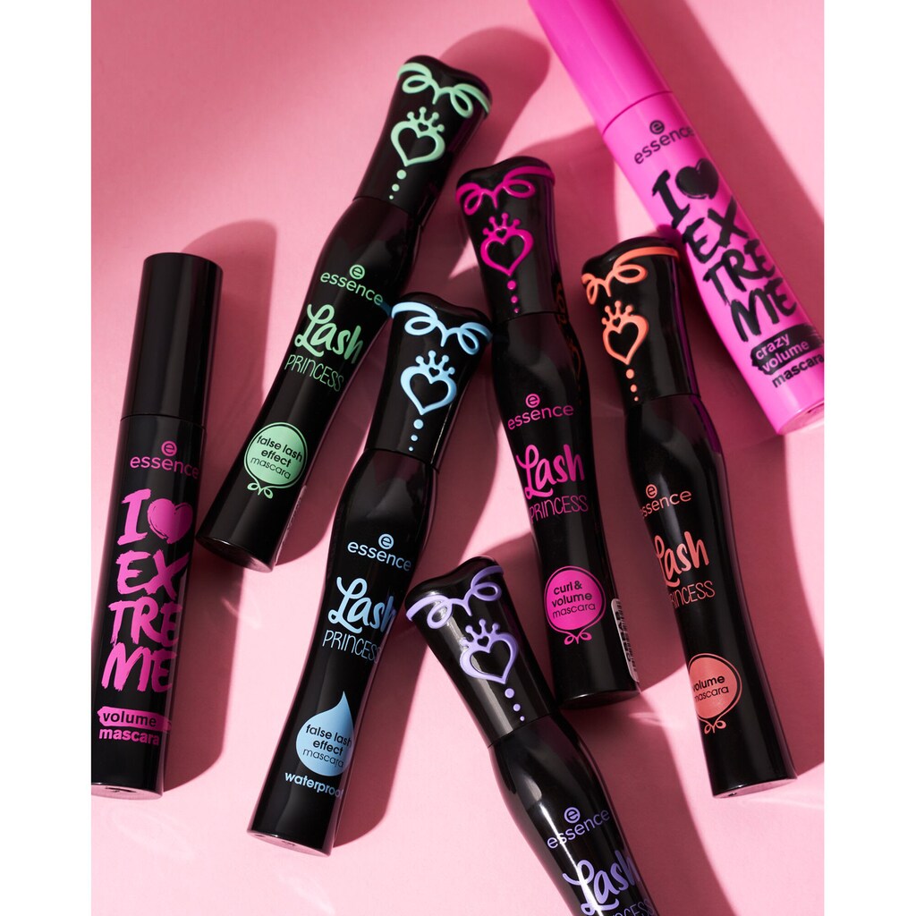 Essence Mascara »Lash PRINCESS sculpted volume«, (3er-Pack)