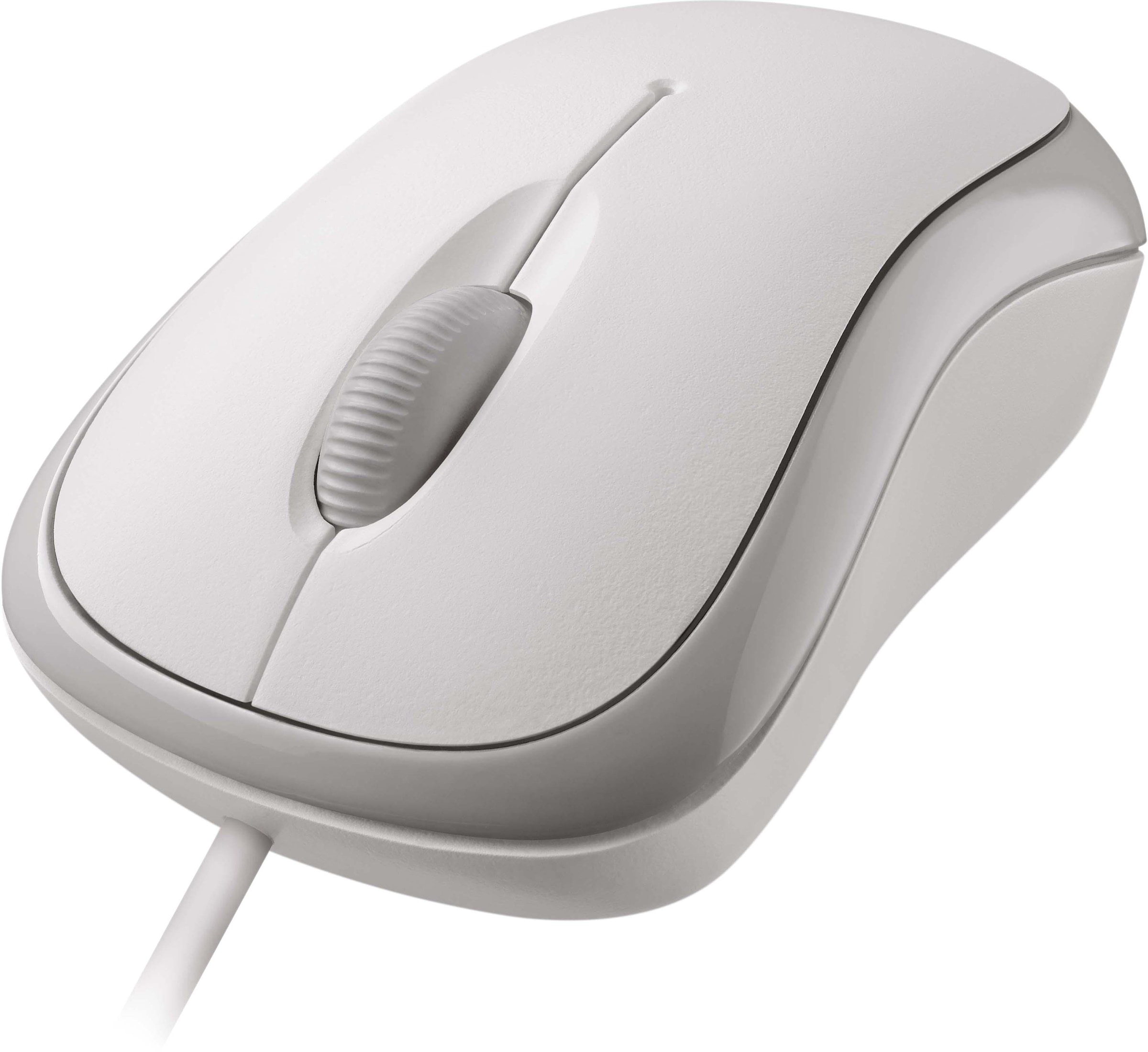 Microsoft ergonomische Maus »Basic Optical«, kabelgebunden