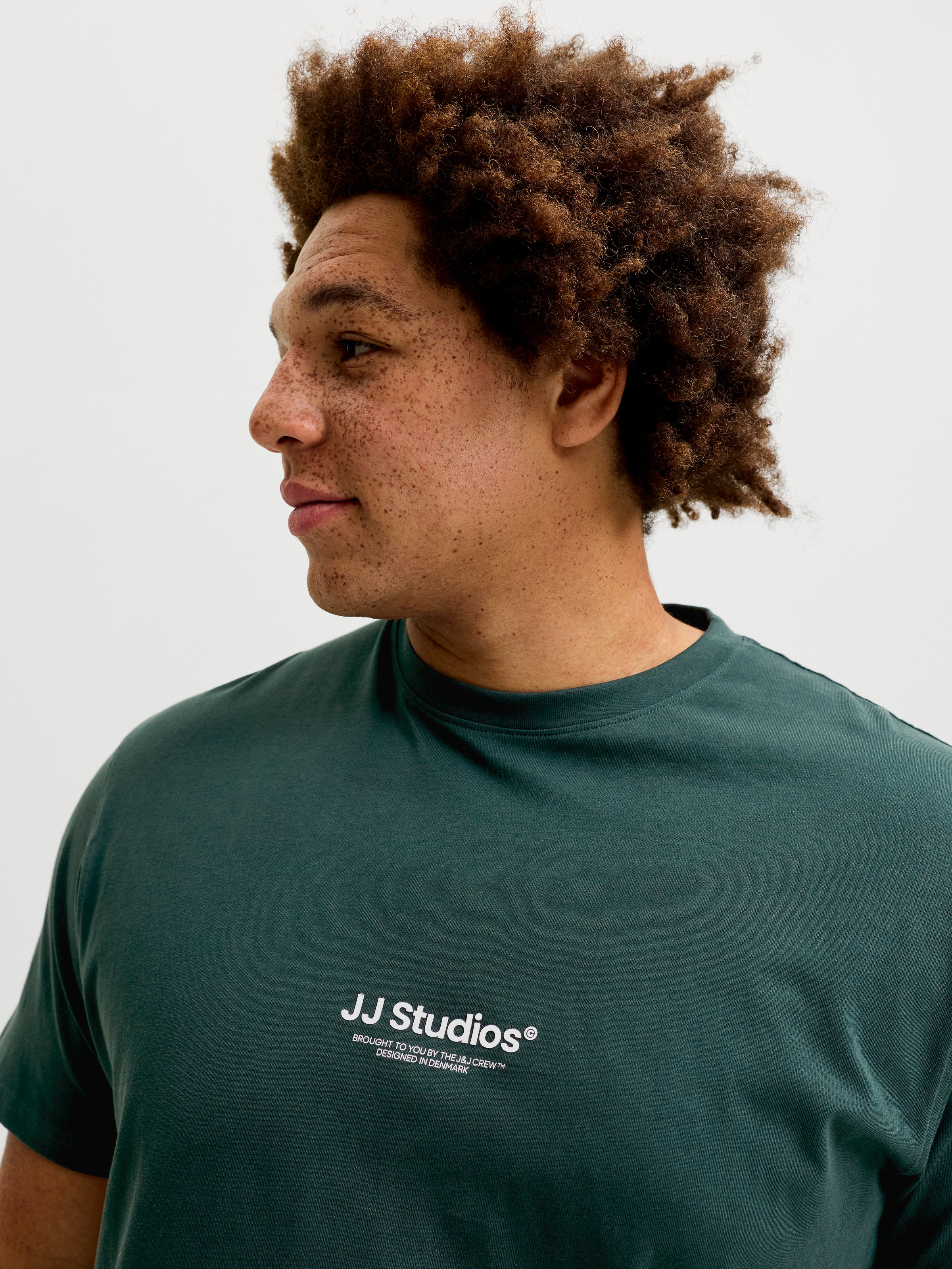 Jack & Jones PlusSize Rundhalsshirt »JJESOHO TEE SS CREW NECK NOOS PLS« Baumwolle, regular fit