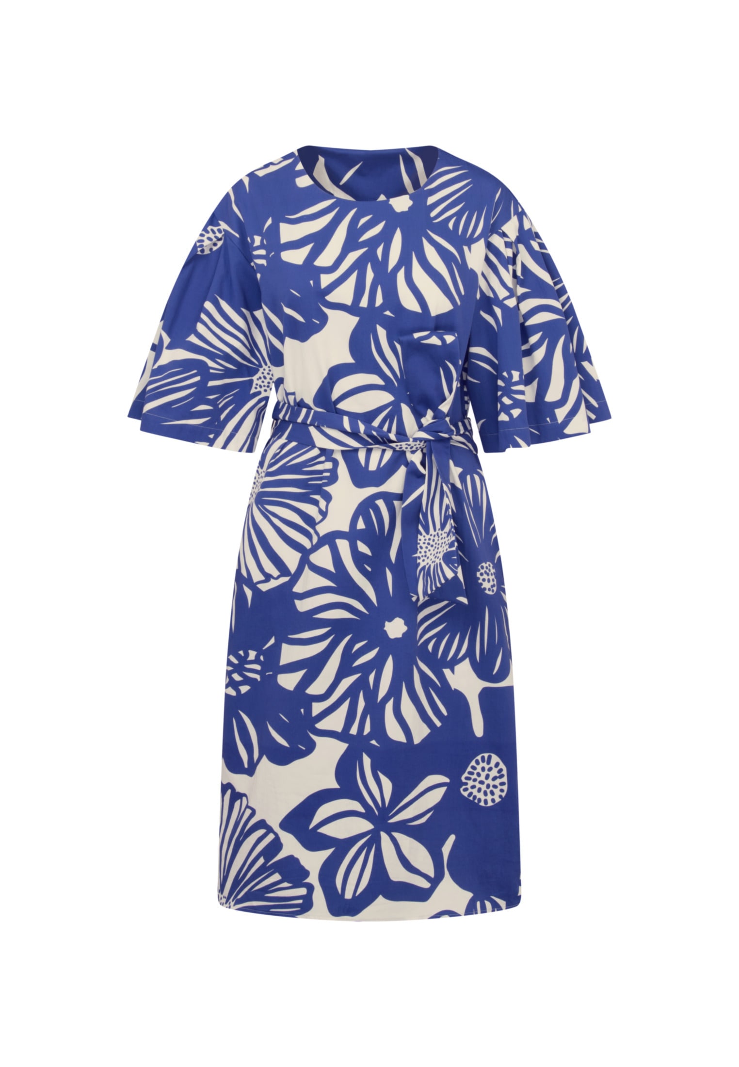 seidensticker Sommerkleid, Kurzarm Rundhals Druck