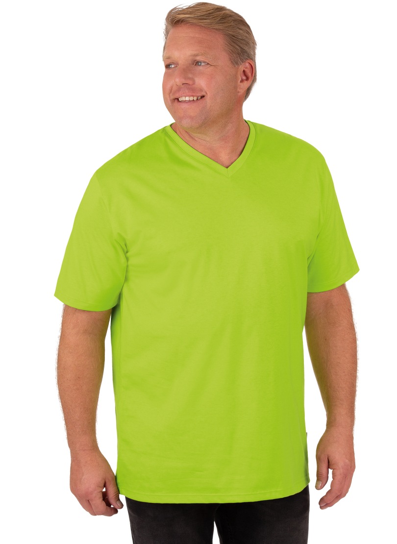 Trigema T-Shirt »TRIGEMA V-Shirt Baumwolle« bei ♕ DELUXE