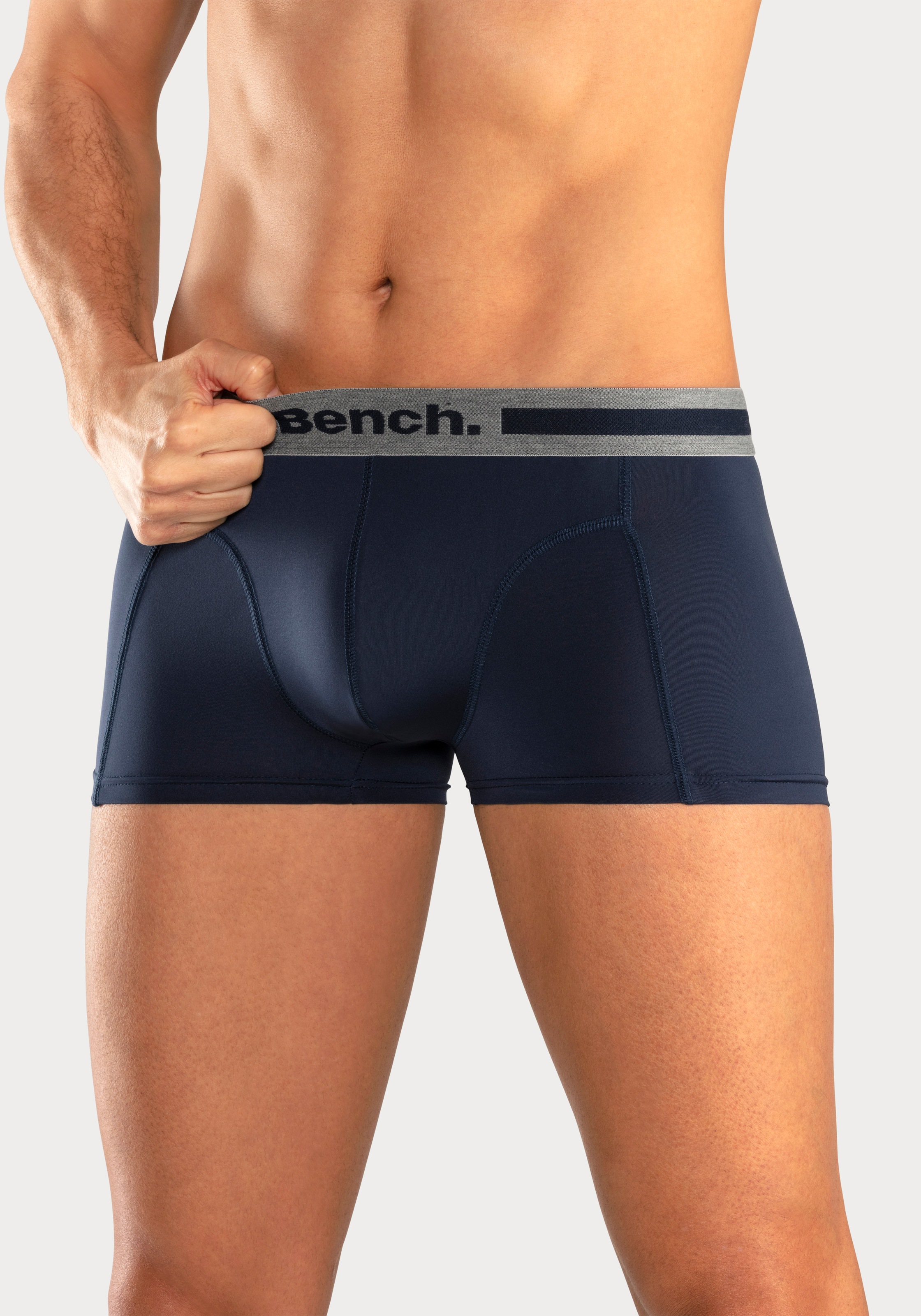 Bench. Funktionsboxer »Boxershorts für Herren«, (Packung, 4 St.), Unterhosen aus Microfaser