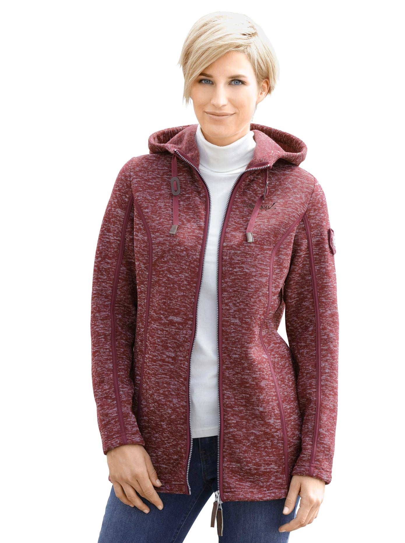 Casual Looks Kapuzenfleecejacke kaufen