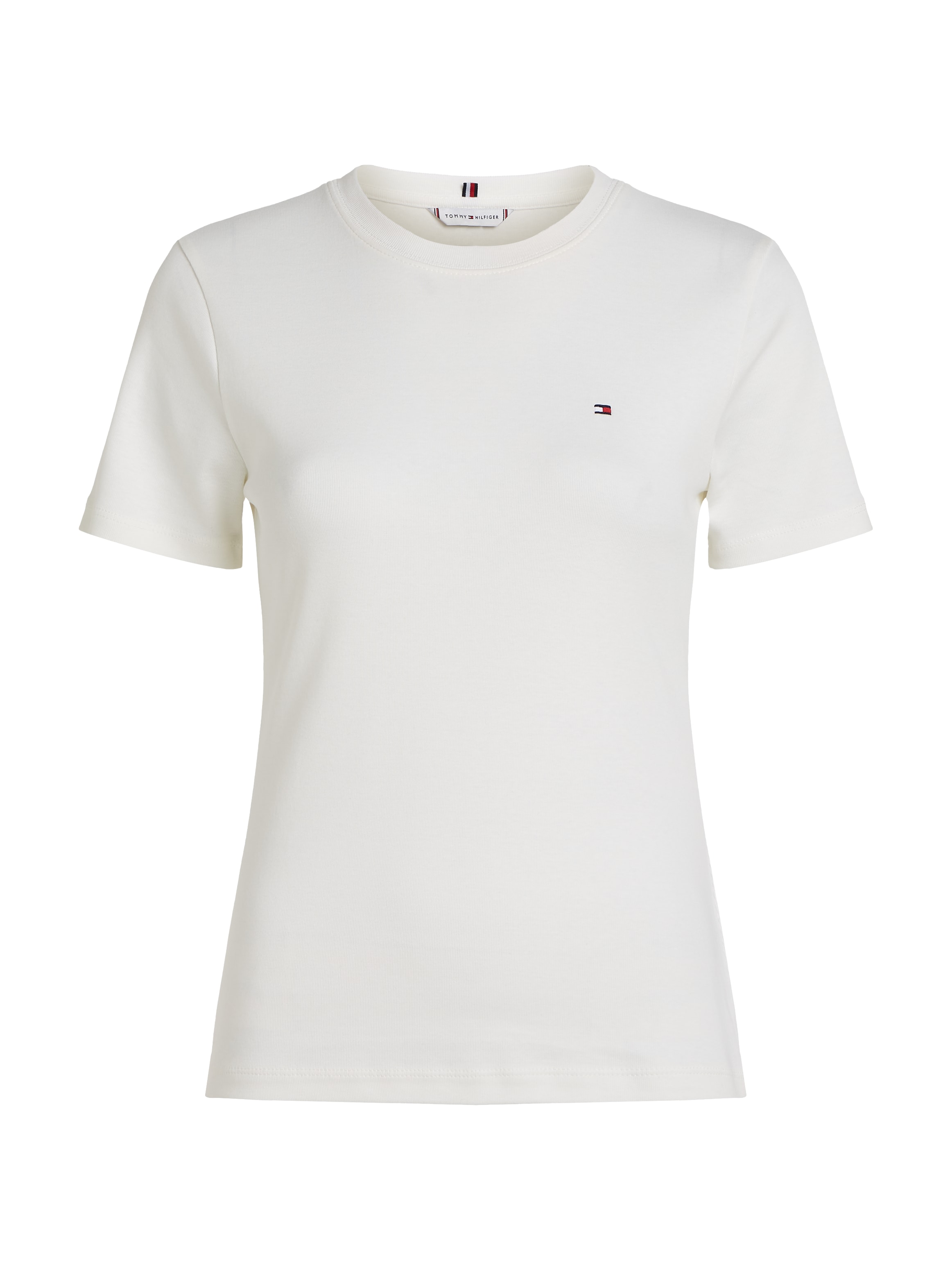 Tommy Hilfiger T-Shirt »SLIM CODY C-NK SS«, mit Logostickerei