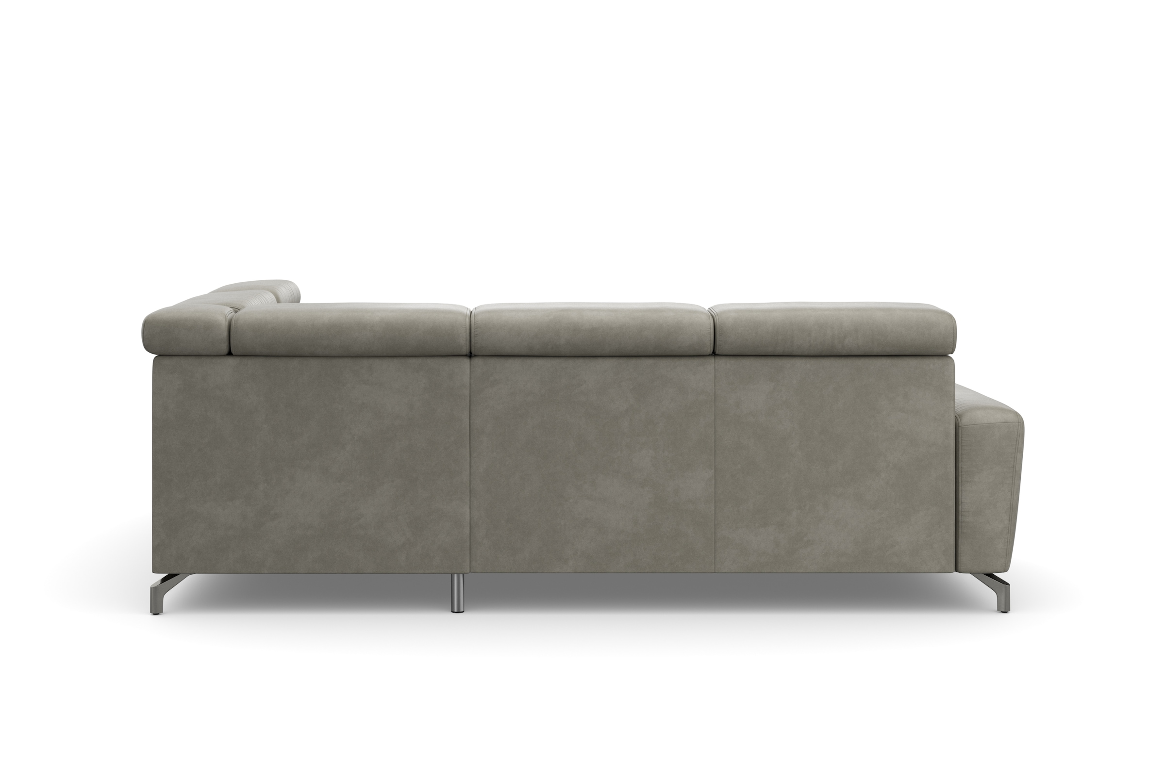 sit&more Ecksofa »Scarlett L-Form«, inklusive Kopfteilverstellung, wahlweise mit Bettfunktion, Bettkasten