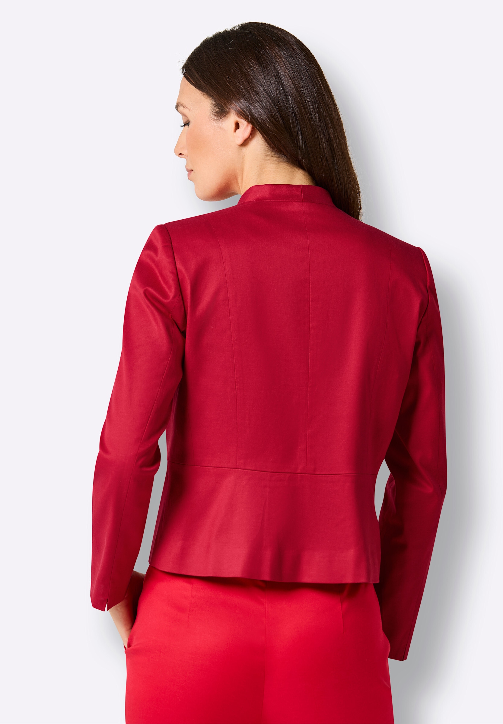 creation L Kurzblazer »Lyocell-Blazer Kurzblazer mit Viskose-Futter«
