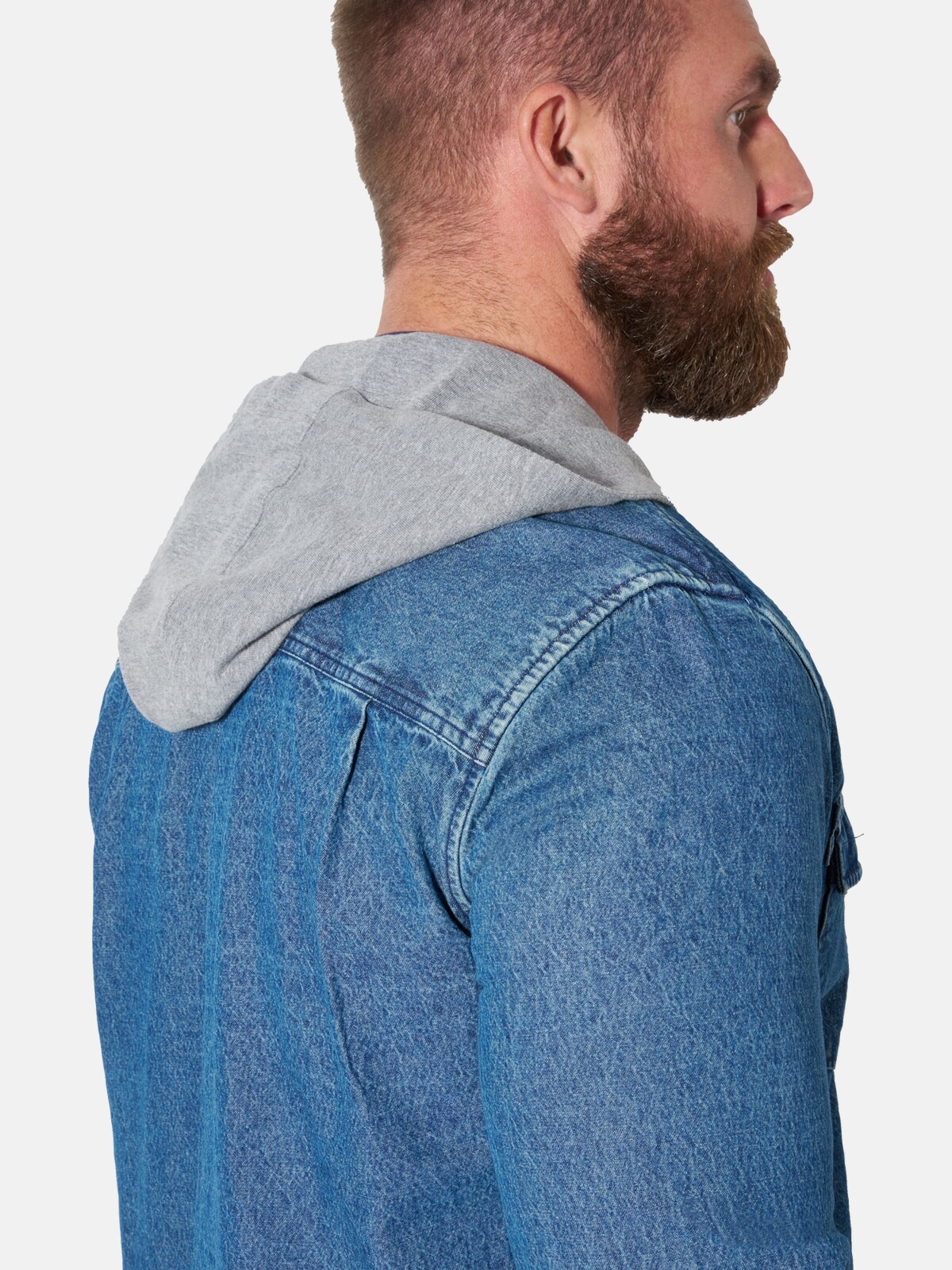 Jan Vanderstorm Jeanshemd »Jeanshemd OLAFUR«