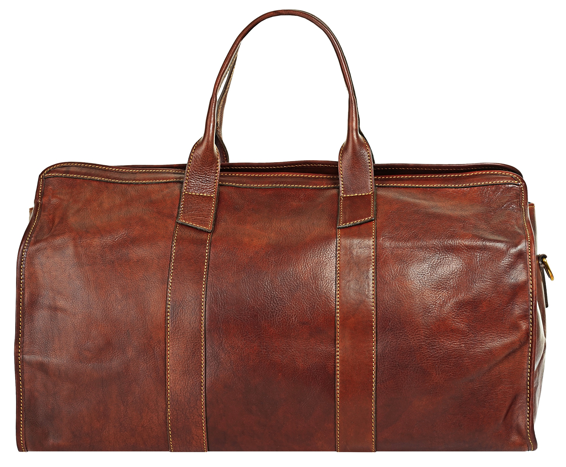 Piké Reisetasche, echt Leder, Made in Italy