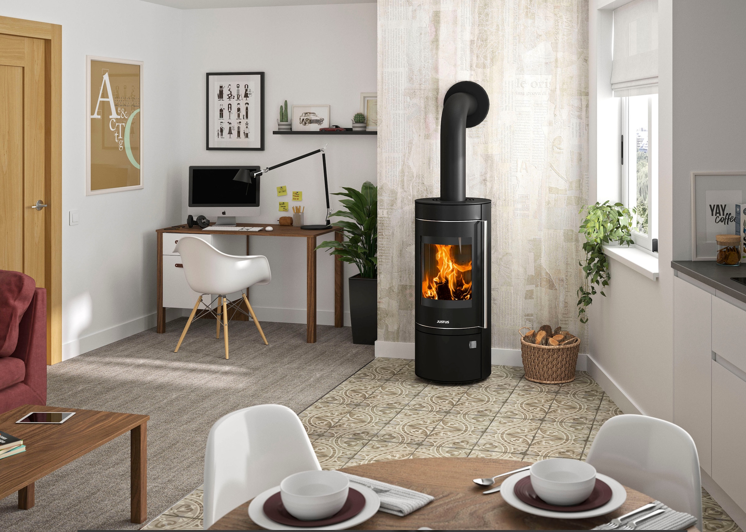 JUSTUS Kaminofen »Mino Top 2.0«