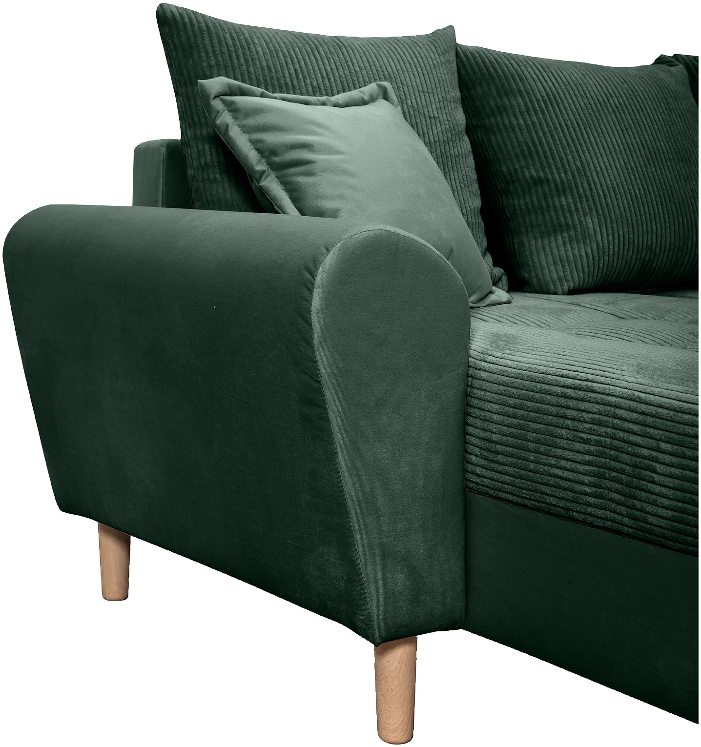 COLLECTION AB Wohnlandschaft »Raisa U-Form«, mit Federkern, Kissen und Steppung im Sitzbereich
