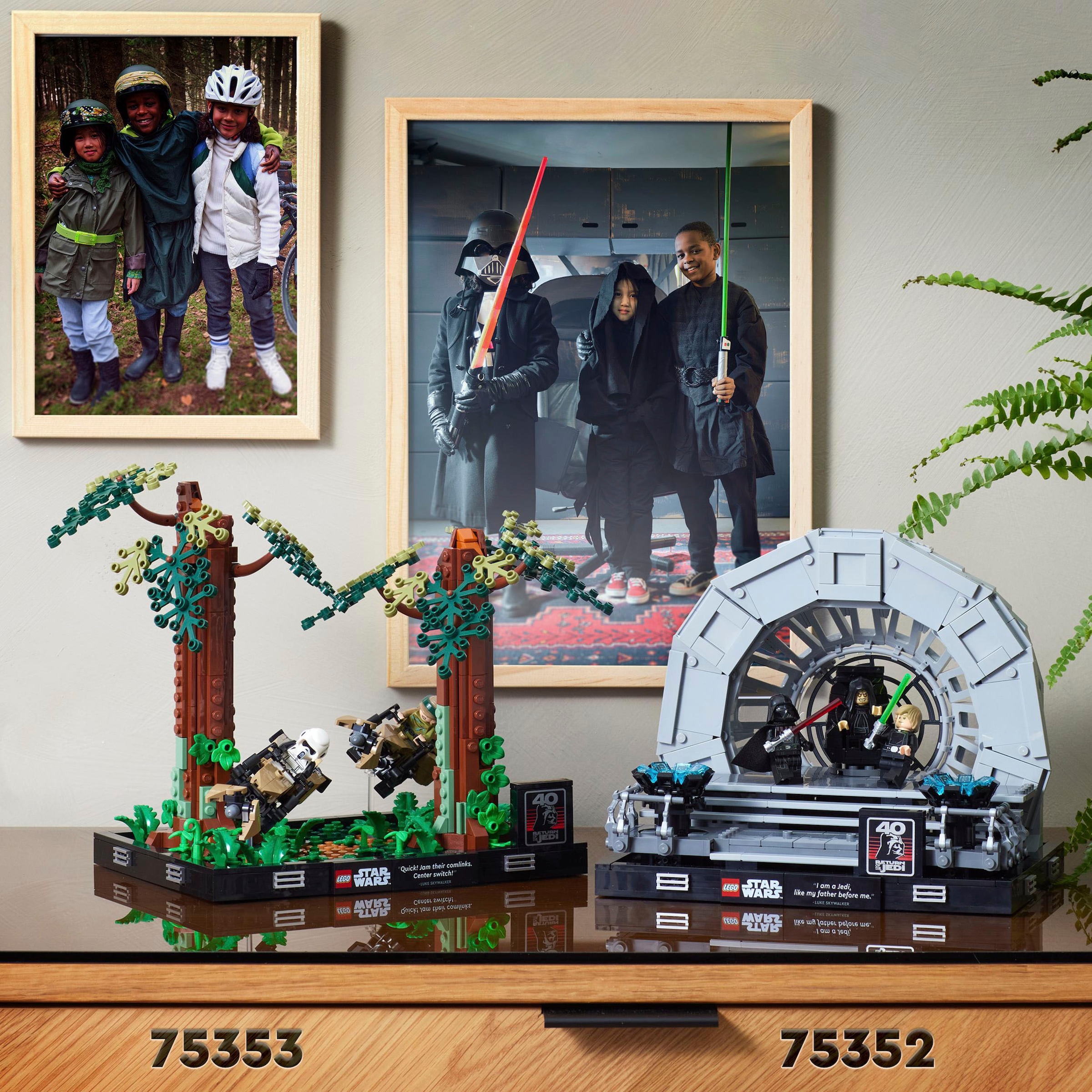 LEGO® Konstruktionsspielsteine »Thronsaal des Imperators – Diorama (75352), LEGO® Star Wars™«, (807 St.)