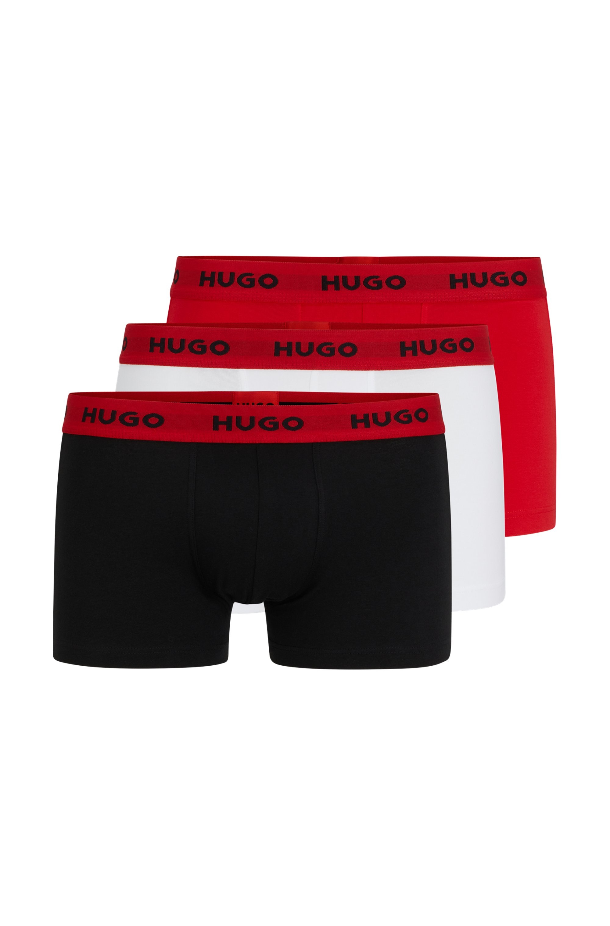 HUGO Underwear Trunk »TRUNK TRIPLET PACK« Packung, 3er Pack, 