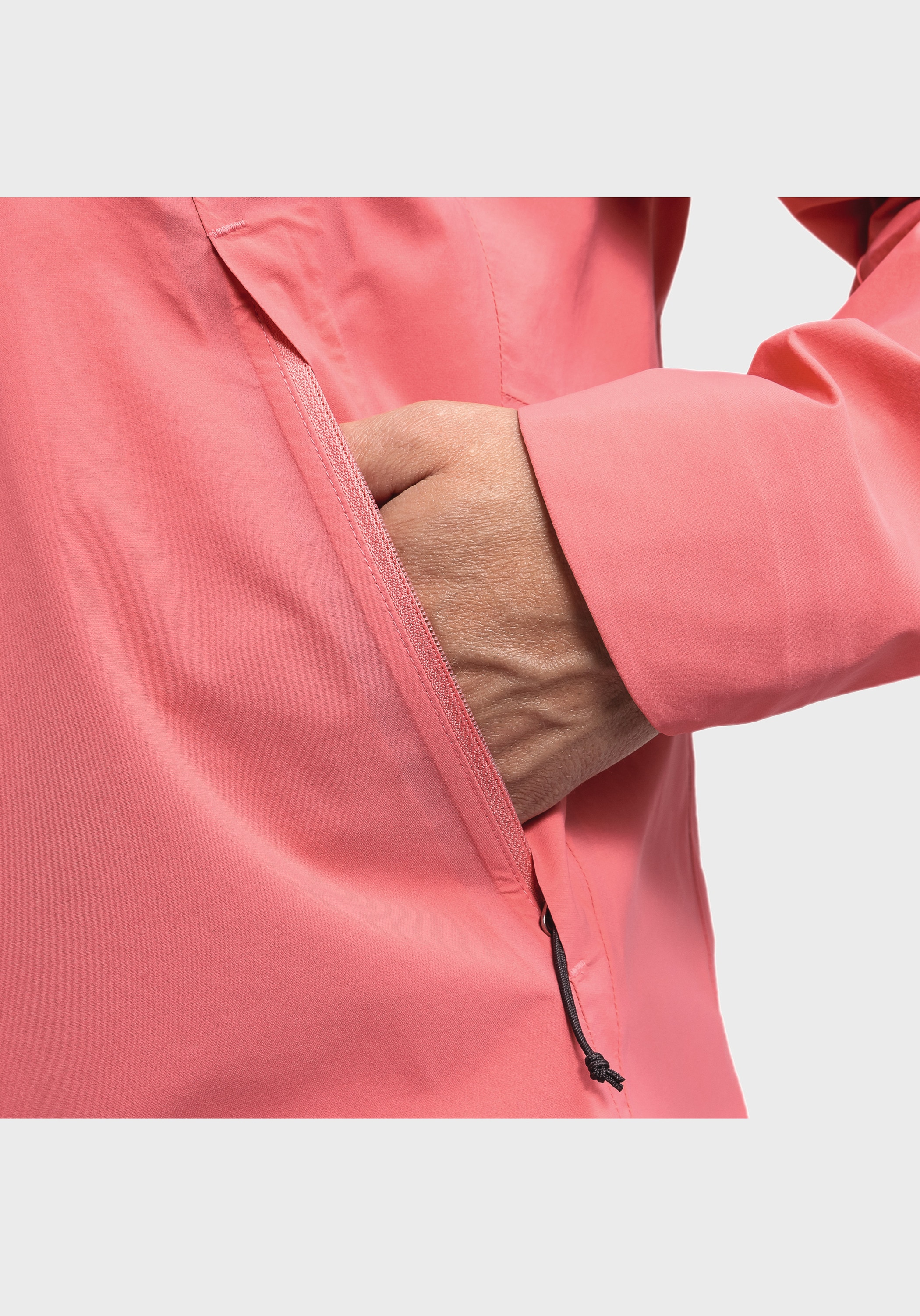 Schöffel Outdoorjacke »2.5L Jacket Karma Trail L«, mit Kapuze