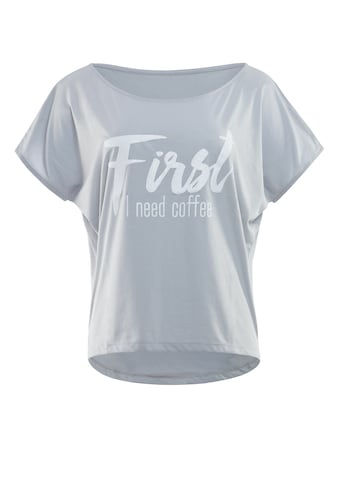 Winshape Oversize-Shirt »MCT002 ultra leicht«, mit weißem Glitzer-Aufdruck kaufen