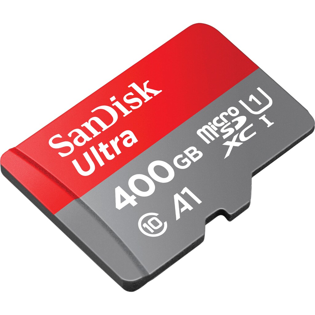 Sandisk Speicherkarte »Ultra® microSDXC 400GB«, (UHS-I Class 10 120 MB/s Lesegeschwindigkeit)