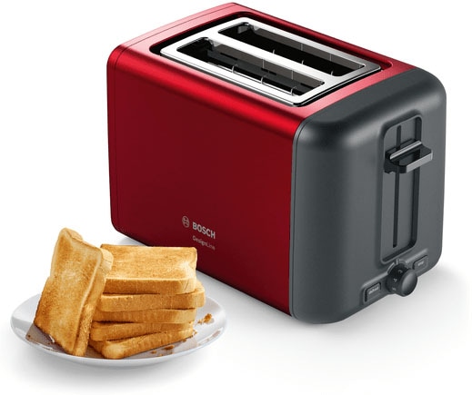 BOSCH Toaster »TAT3P424DE DesignLine«, 2 kurze Schlitze, 820 W