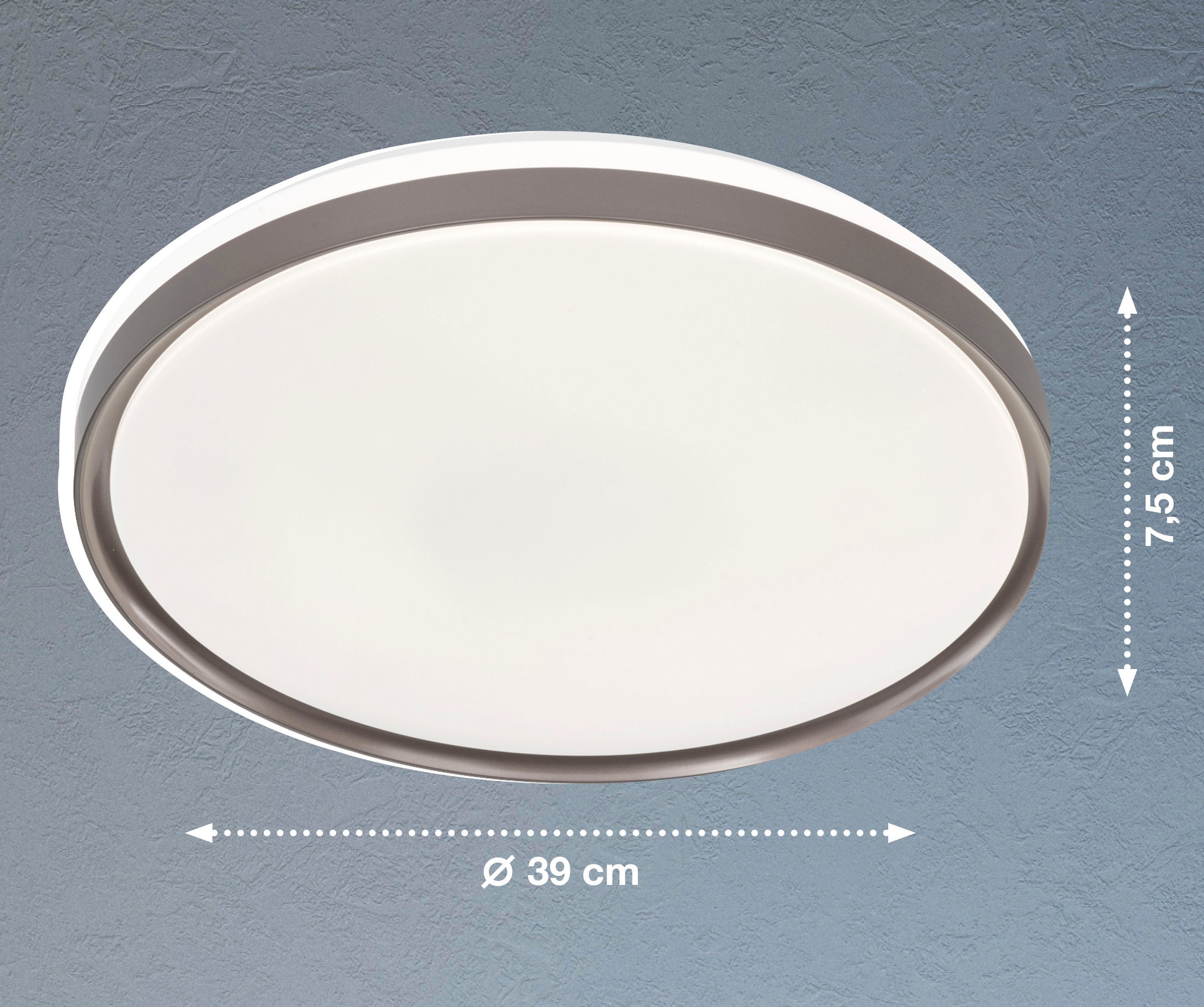 FISCHER & HONSEL LED Deckenleuchte »Jaso BS«, 1 flammig, Leuchtmittel LED-Modul | LED fest integriert