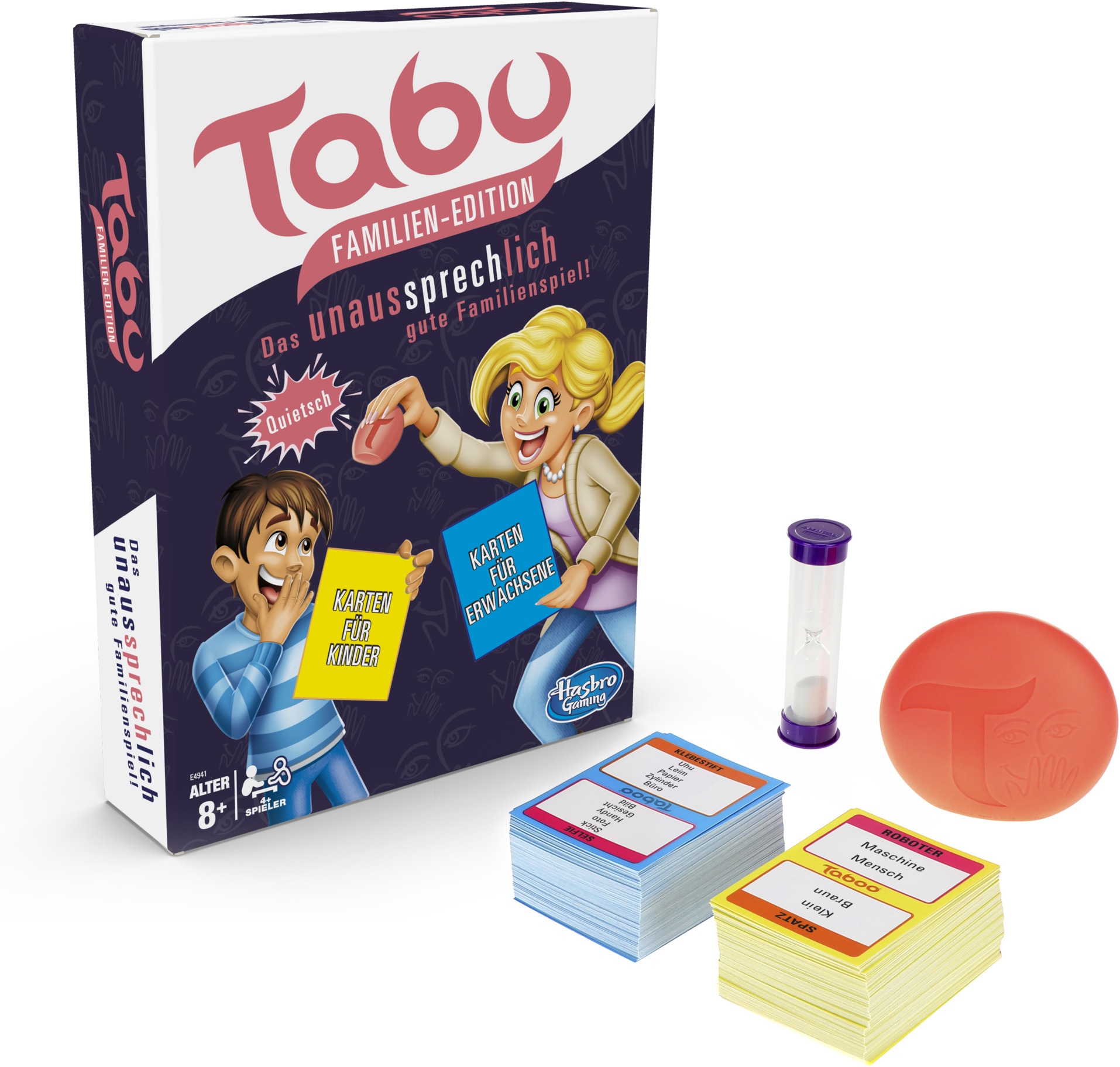 Hasbro Spiel »Tabu Familien-Edition«, das unaussprechlich gute Familienspiel; Made in Europe