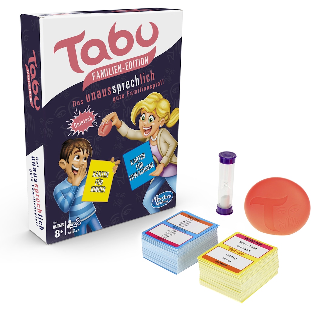 Hasbro Spiel »Tabu Familien-Edition«, das unaussprechlich gute Familienspiel; Made in Europe