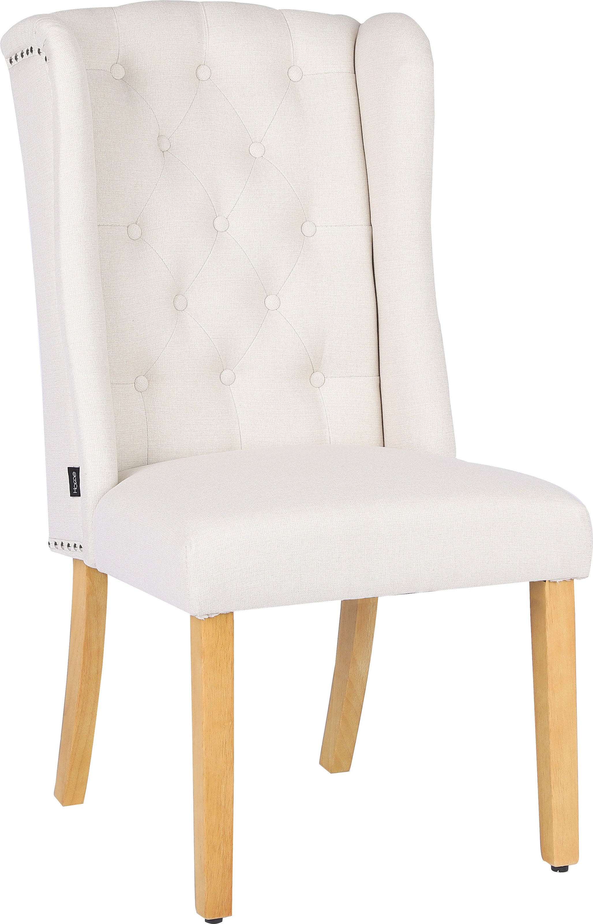 Home affaire Esszimmerstuhl »Liao, TOPSELLER!, 2er-Set«, pflegeleichter Webstoff Bezug, Knopfheftung, Sitzhöhe ca. 50 cm