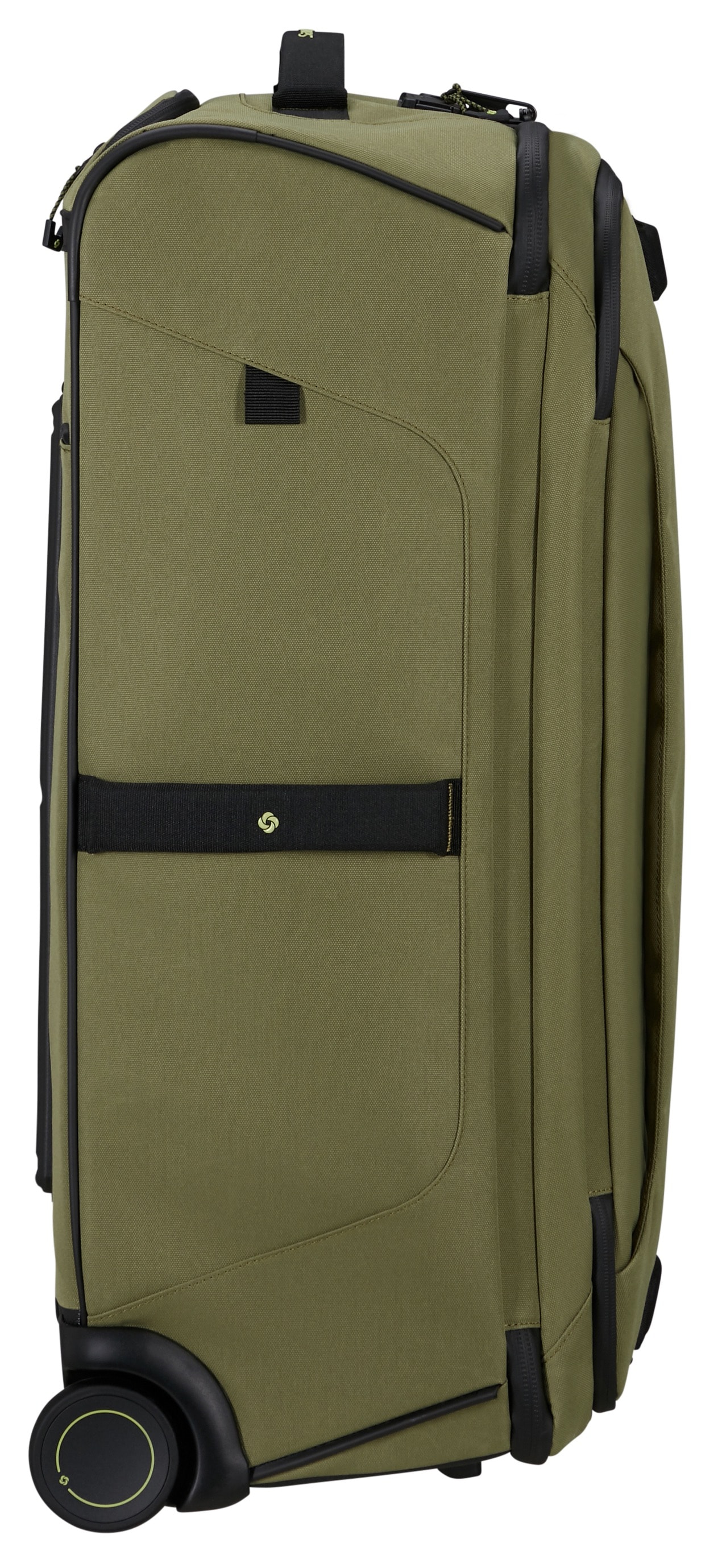 Samsonite Reisetasche »ECODIVER DUFFLE/WH, verschiedene Größen« TSA-Schloss und Trolley-Gestänge