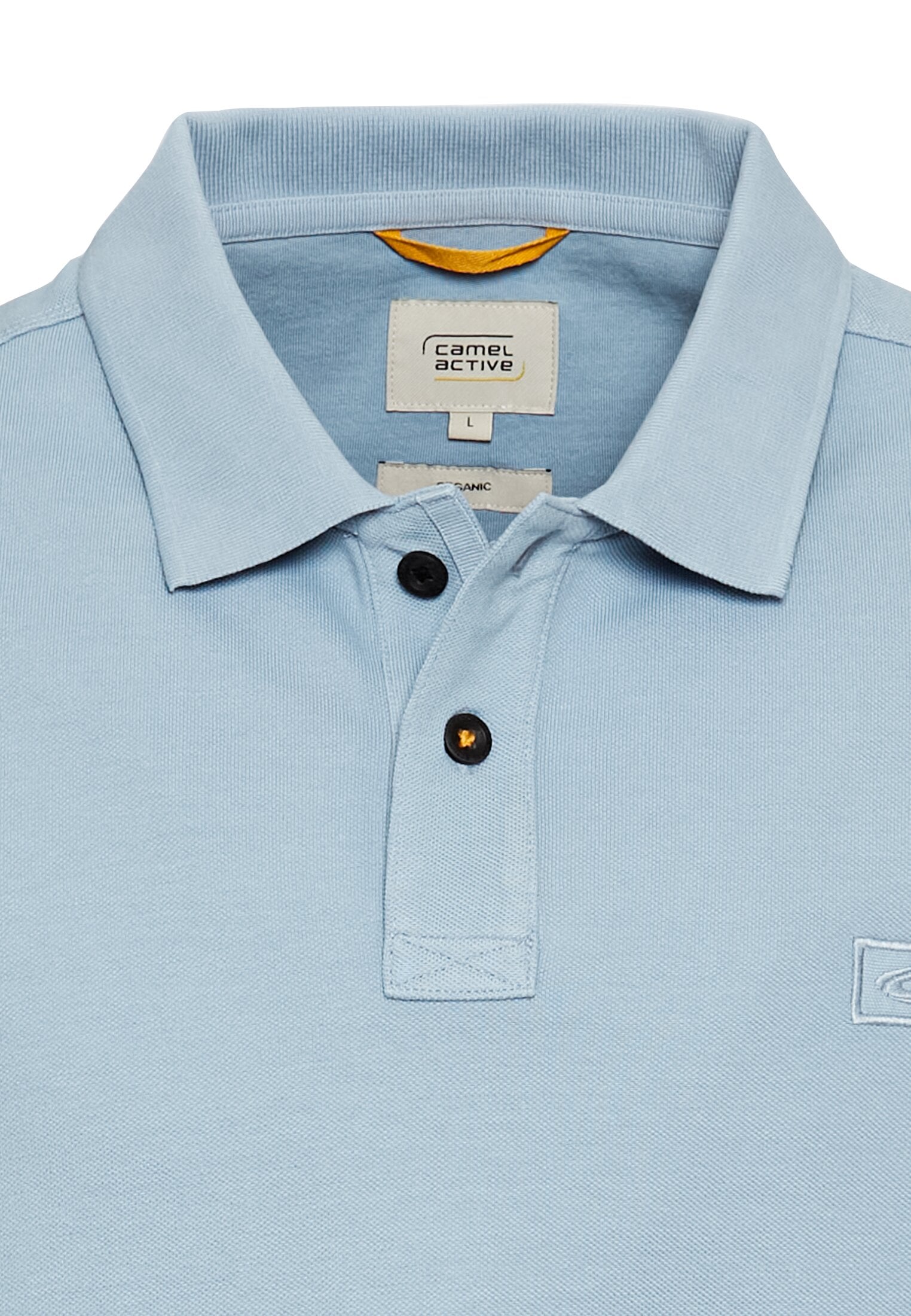 camel active Poloshirt, mit Logo-Stickerei