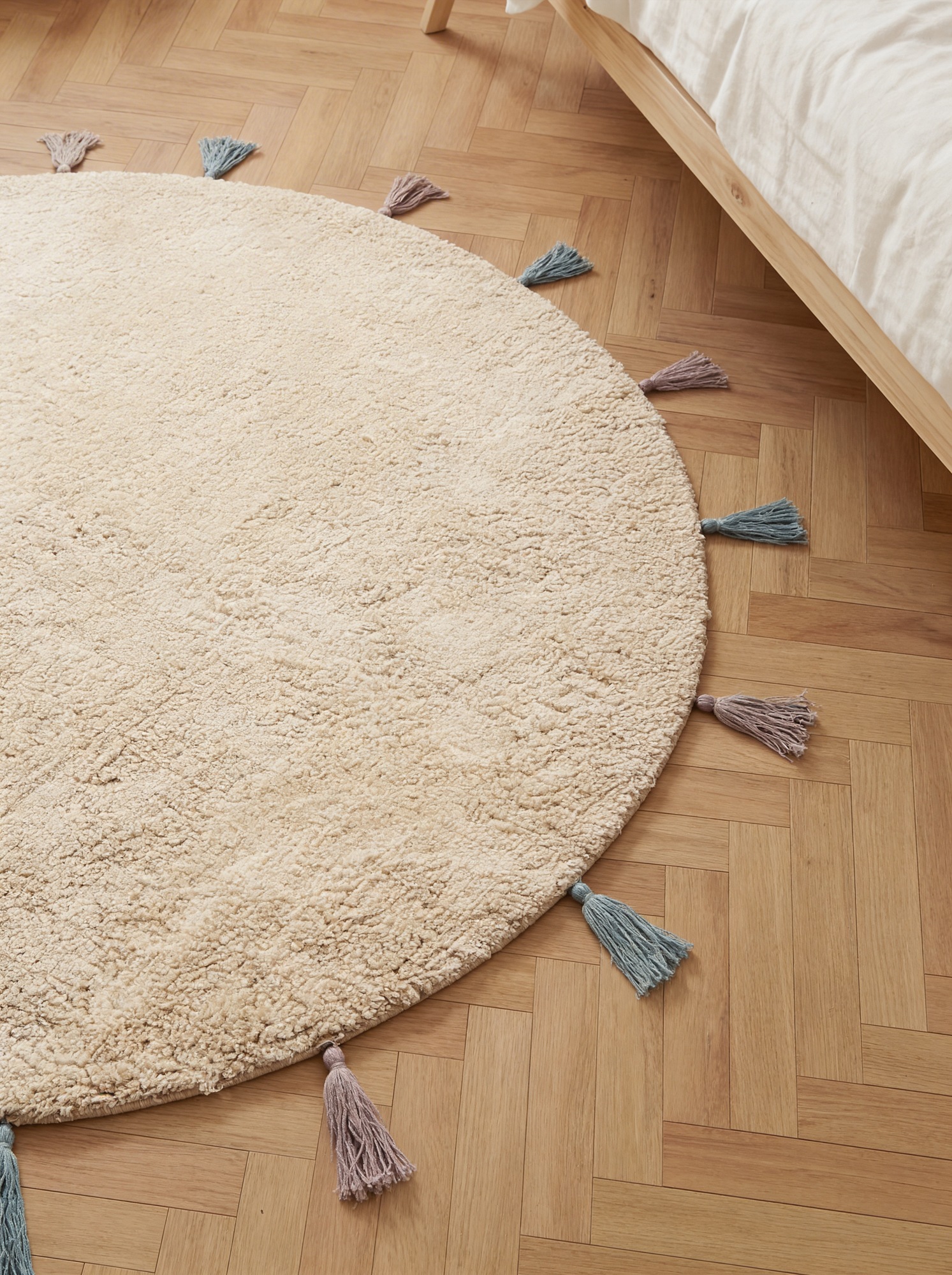 HANSE Home Kinderteppich »Sunna« Motivform 10 mm Höhe Waschbar, Handgemacht, Weich, Rutschfest, Spielteppich Kinderzimmer