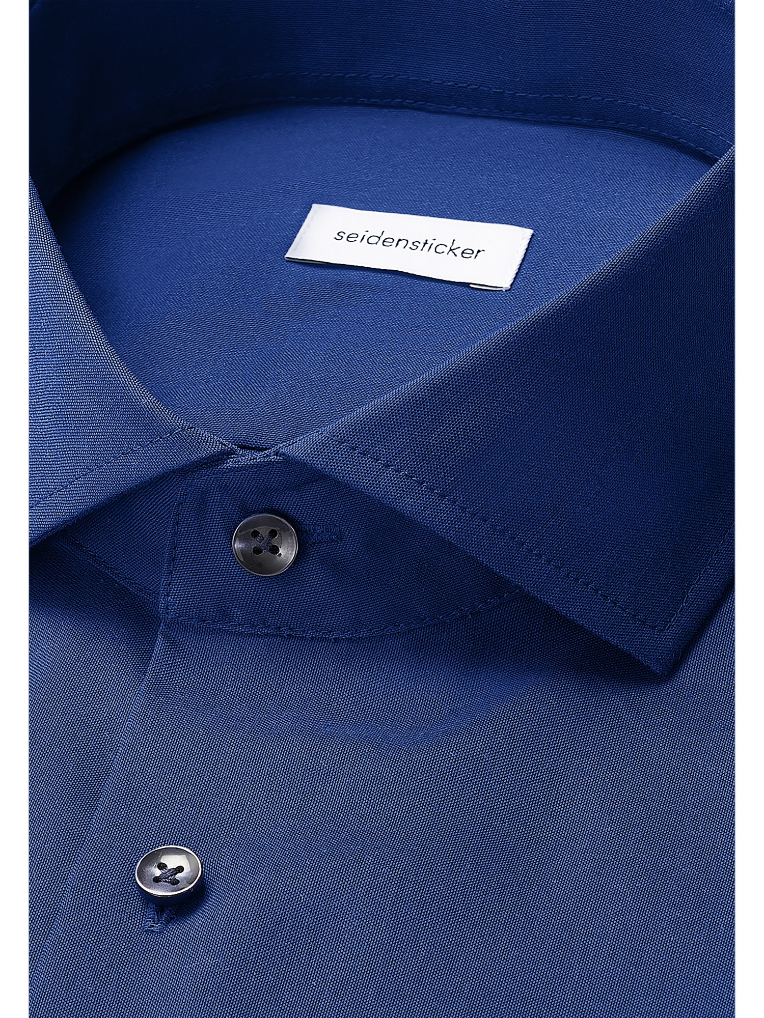 seidensticker Businesshemd »Schwarze Rose«, Slim 1/1 Kentkragen Uni
