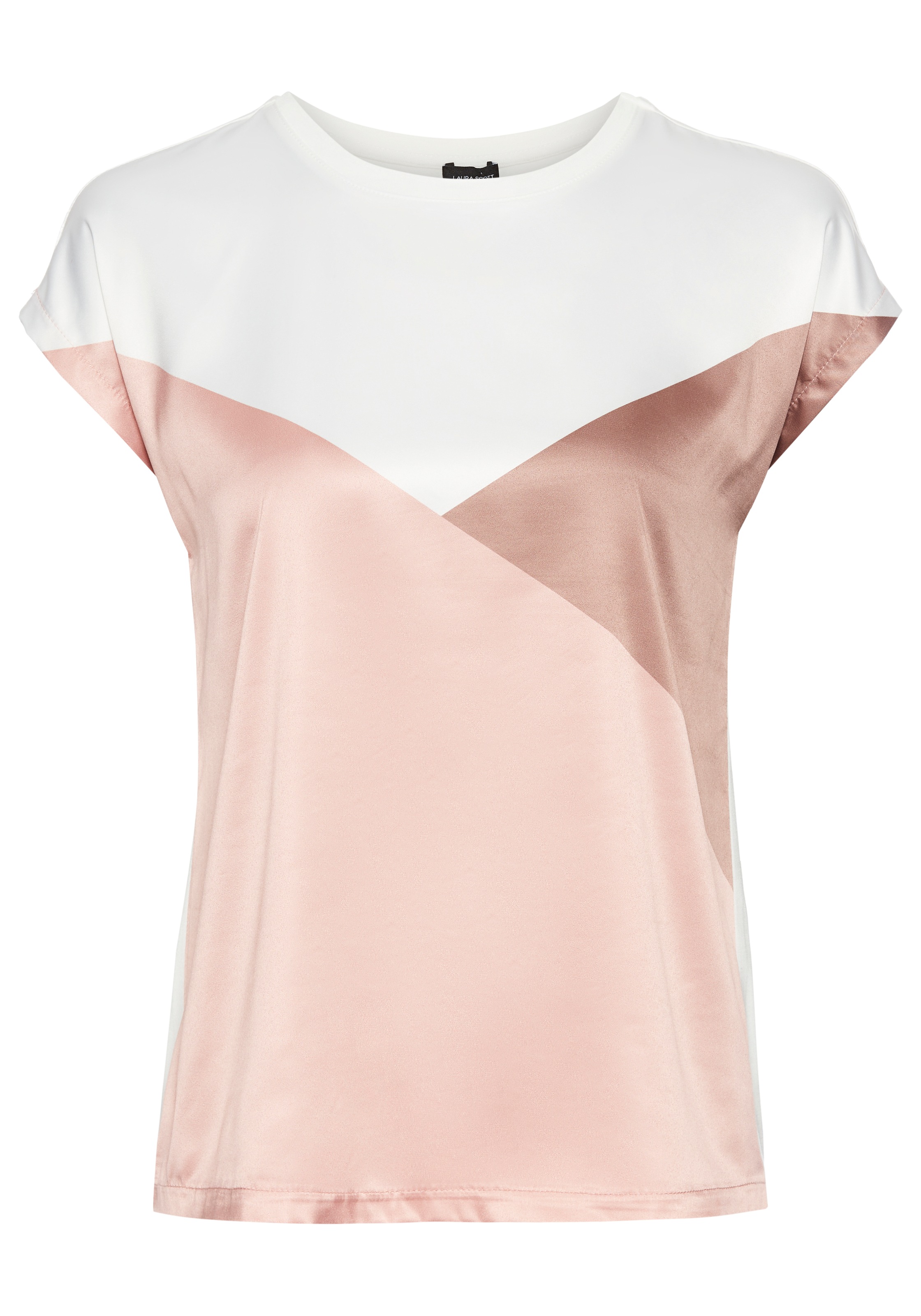 Laura Scott Shirtbluse, in Shirt-Optik mit dezentem Graphik-Design - NEUE KOLLEKTION