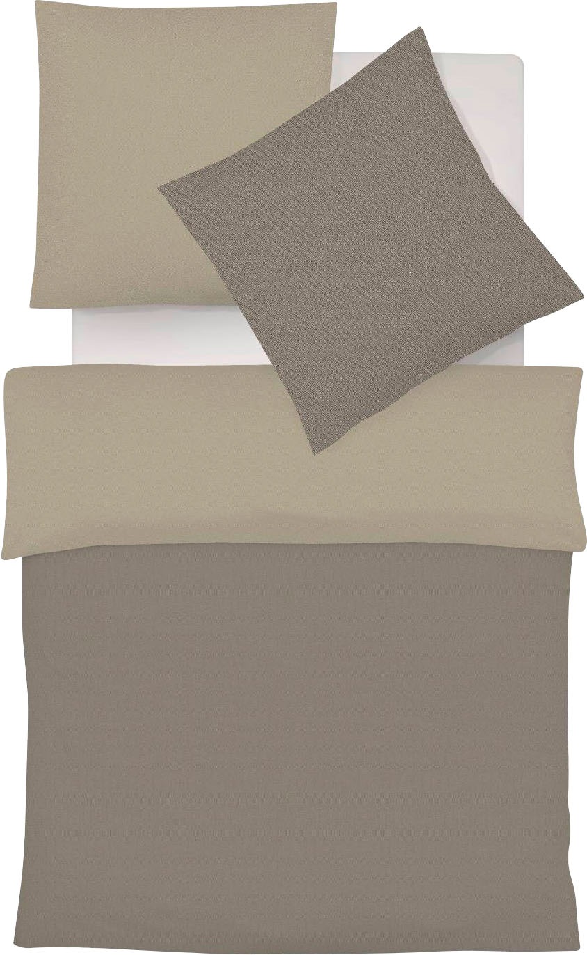 fleuresse Wendebettwäsche »Lech W 4158«, (2 tlg.), elegantes Fischgrät-Muster kaufen