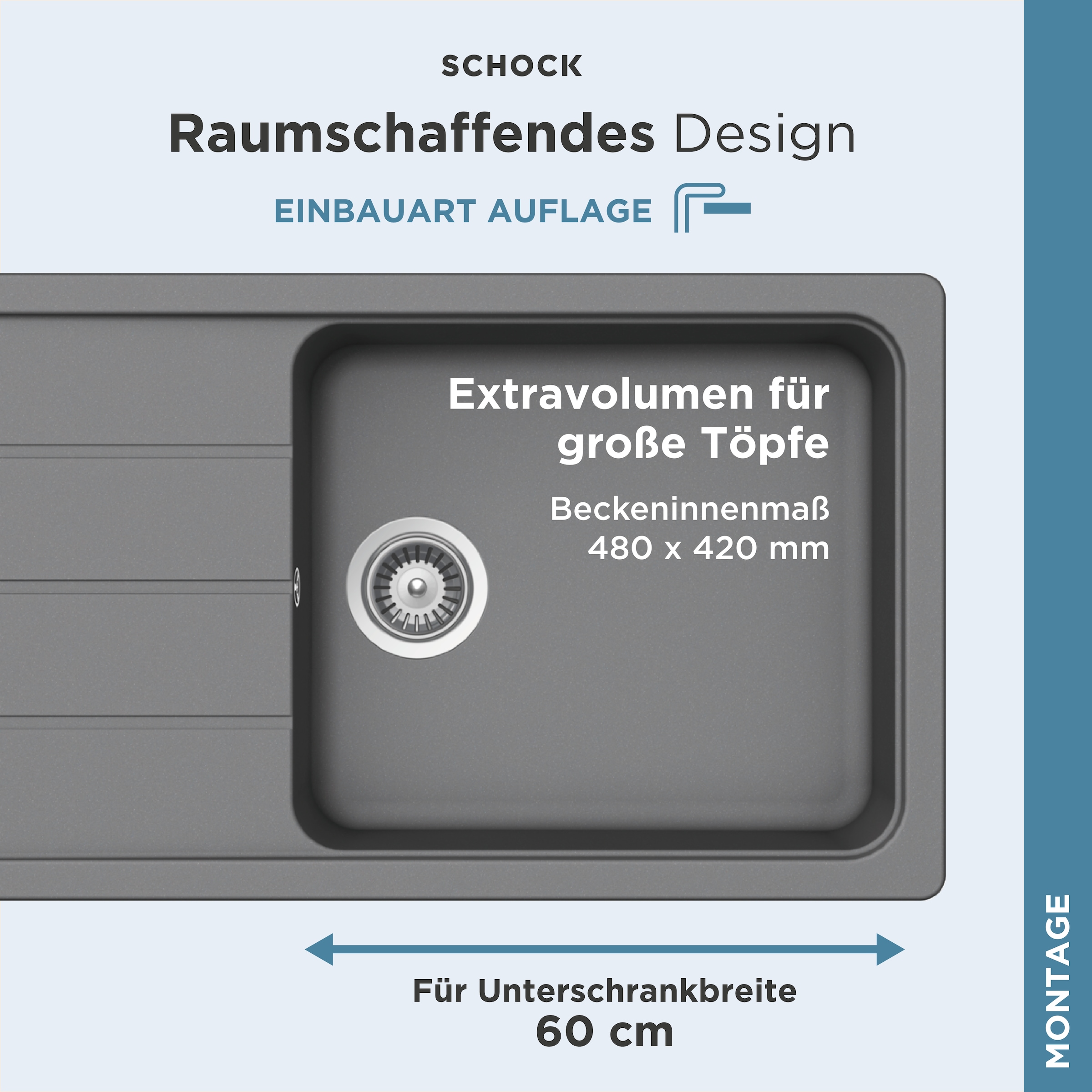 Schock Granitspüle »Formhaus«