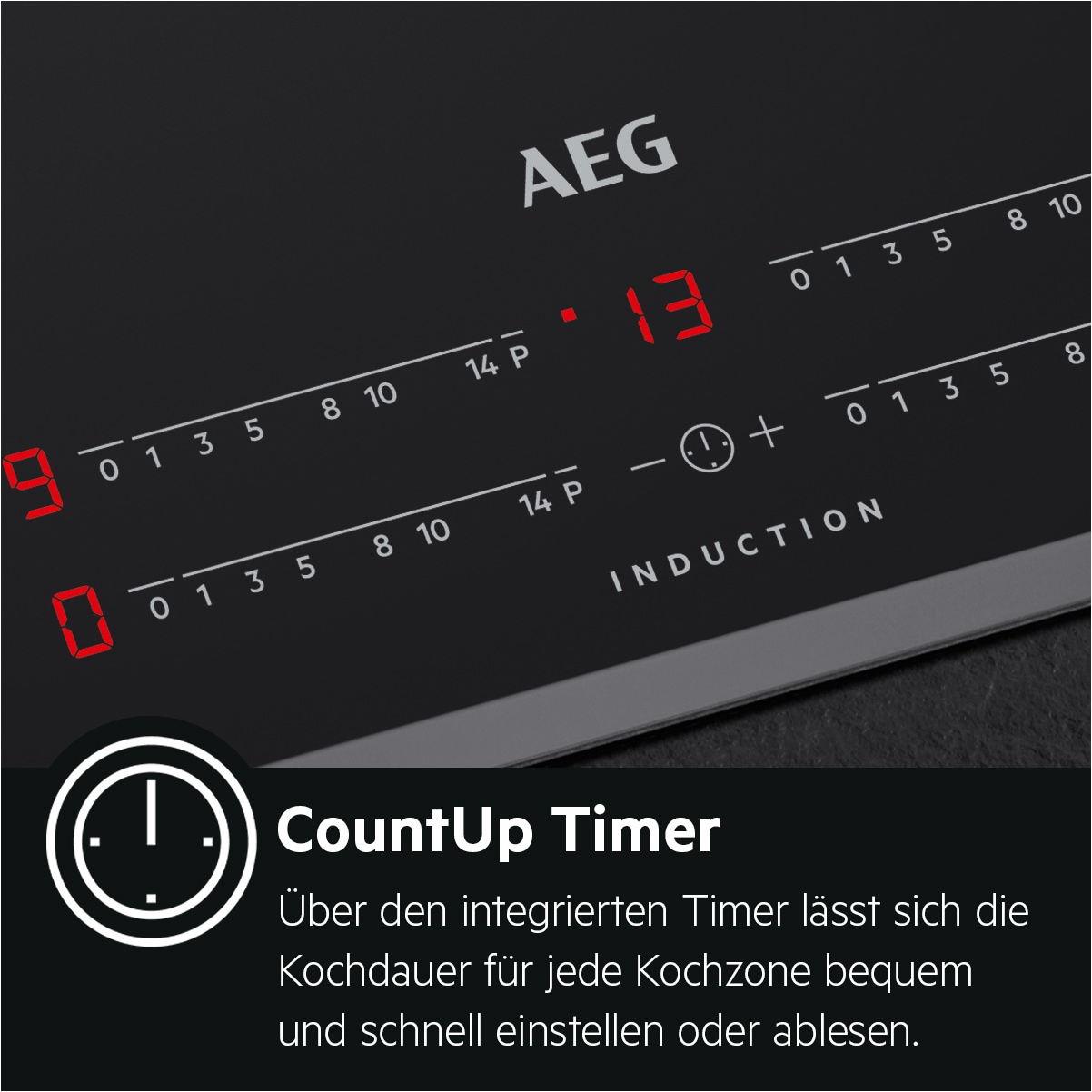 AEG Induktions-Kochfeld »IAE84411XB«, SenseBoil - Überkochschutz