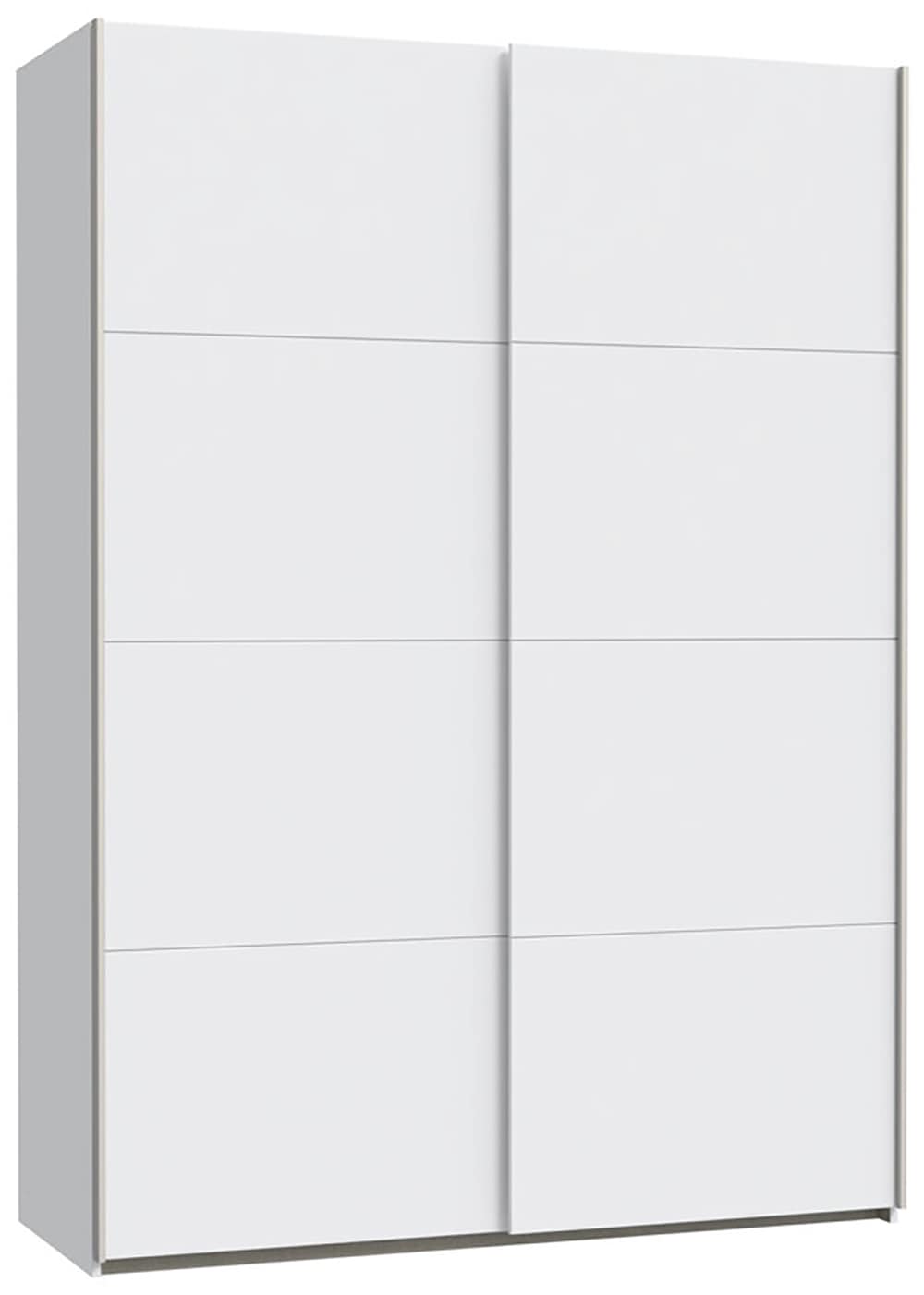 FORTE Schwebetürenschrank »Fittio, Made in Europe, 2 Schiebetüren, modernes Design« Höhe 2,35 mtr, stehende Montage