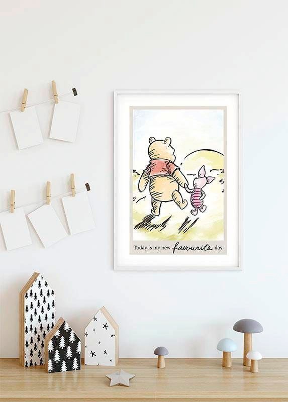 mit Komar XXL Poster Garantie 3 (1 Today«, Jahren Schlafzimmer, Wohnzimmer »Winnie Pooh | online Kinderzimmer, kaufen Disney, St.),