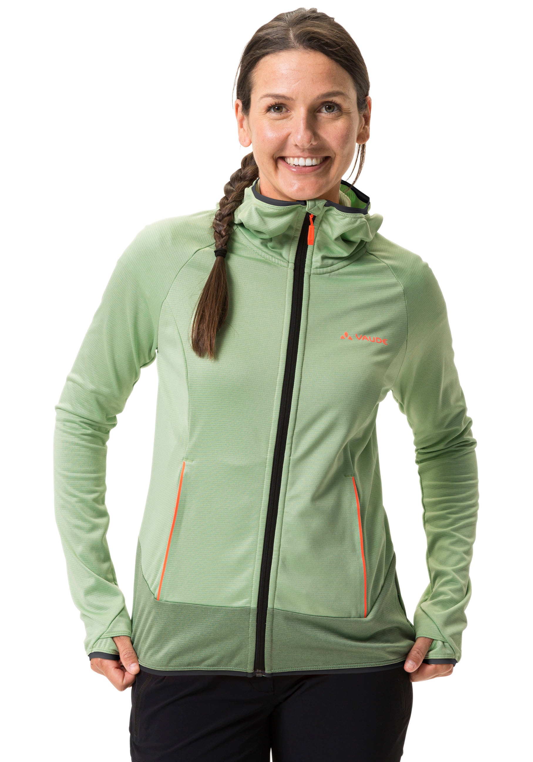 Fleecejacke »WOMEN'S TEKOA FLEECE JACKET II«, (1 St.), mit Kapuze