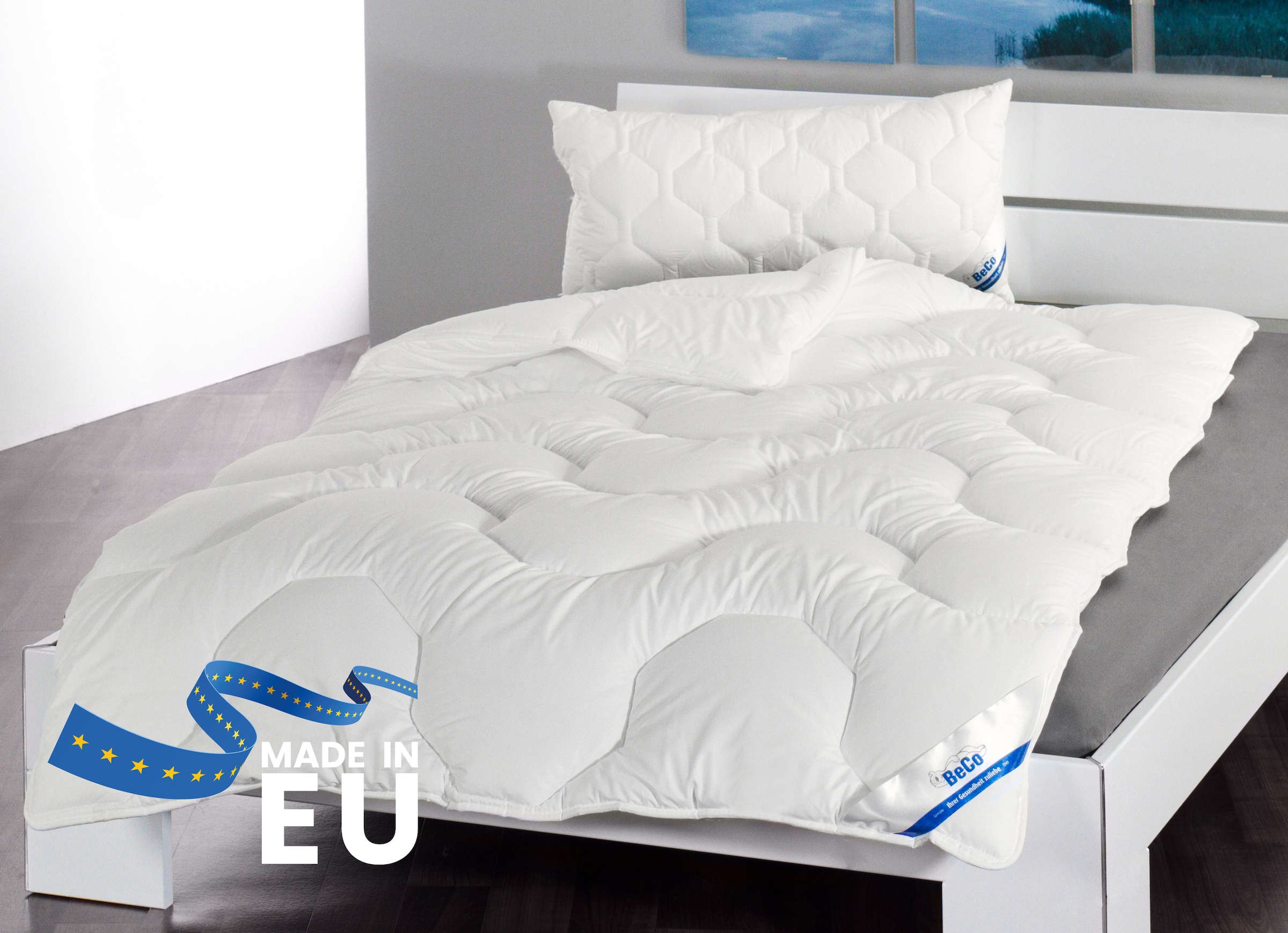 Beco Kunstfaserbettdecke "Wellness XXL, kuschelig dicke Winterdecken" polarwarm Füllung Polyester 1 Stk. tlg. in den Größen 135x200 6 155x220 cm. Hergestellt in EU