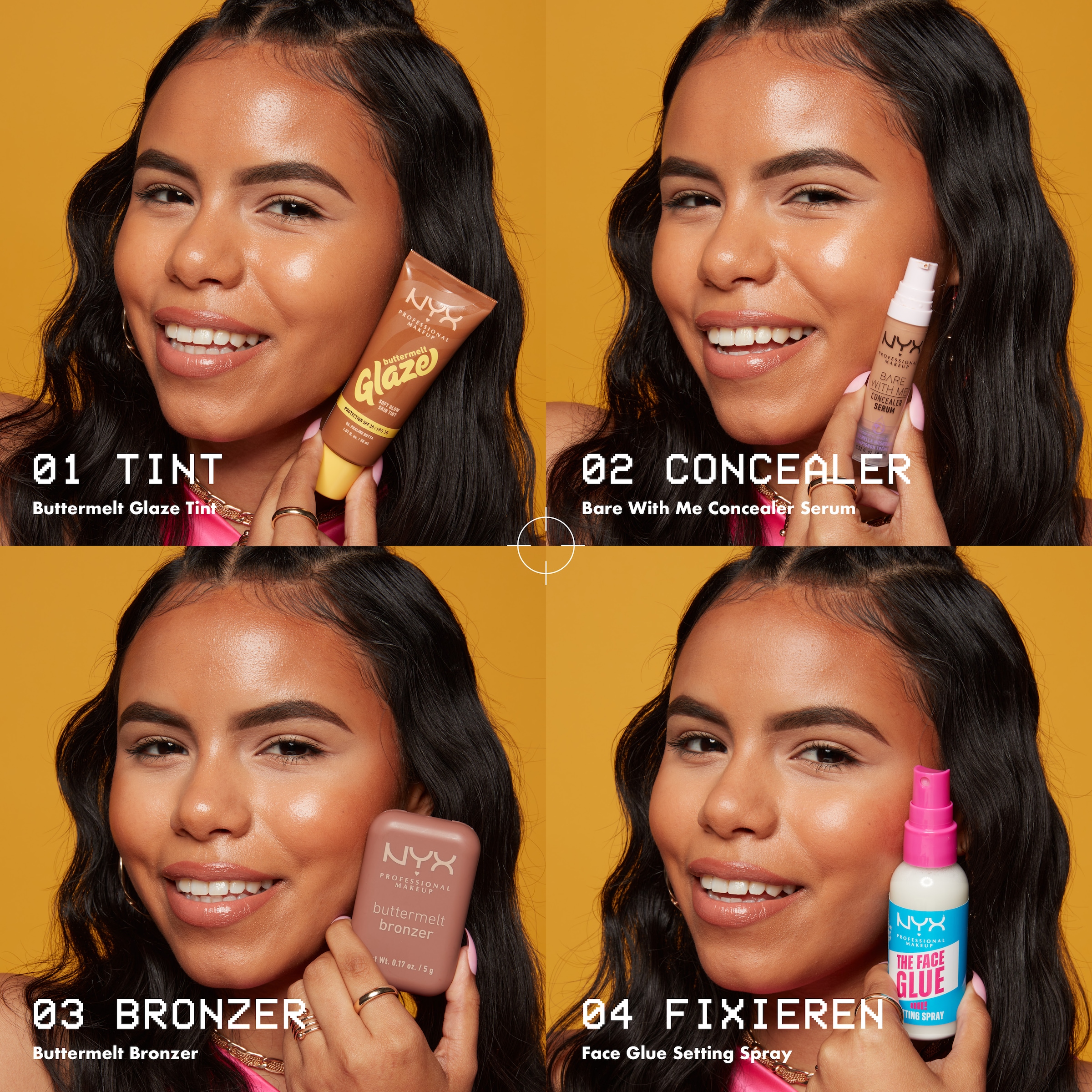 NYX Foundation »NYX Professional Makeup Buttermelt Glaze Foundation LSF 30«