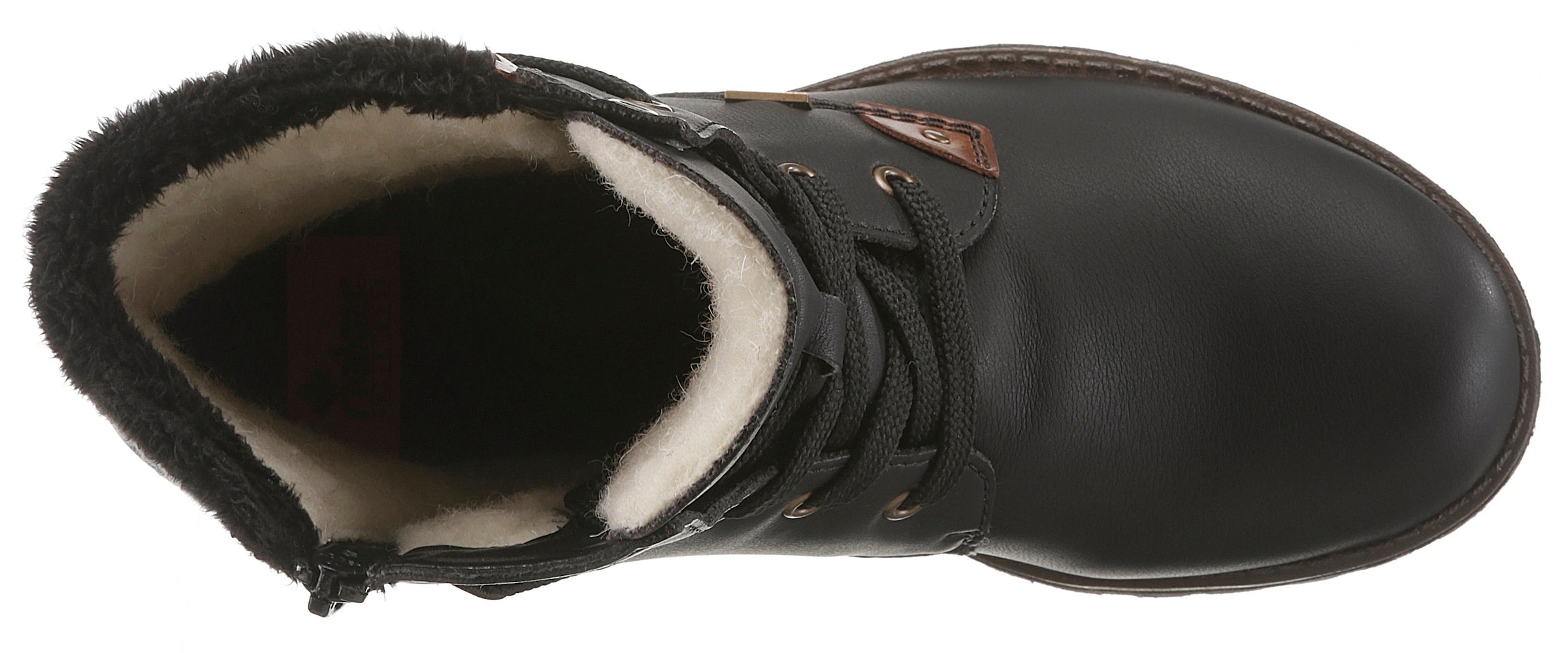 Rieker Winterboots, Winterstiefelette, Schnürstiefelette, Boots mit Tex-Ausstattung