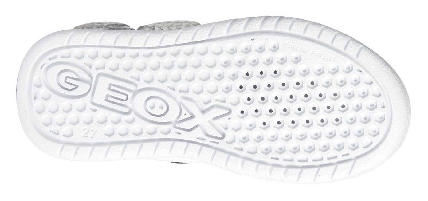 Geox Sneaker »Blinkschuh J ILLUMINUS BOY«, mit Wechselfußbett, Freizeitschuh, Halbschuh, Schnürschuh