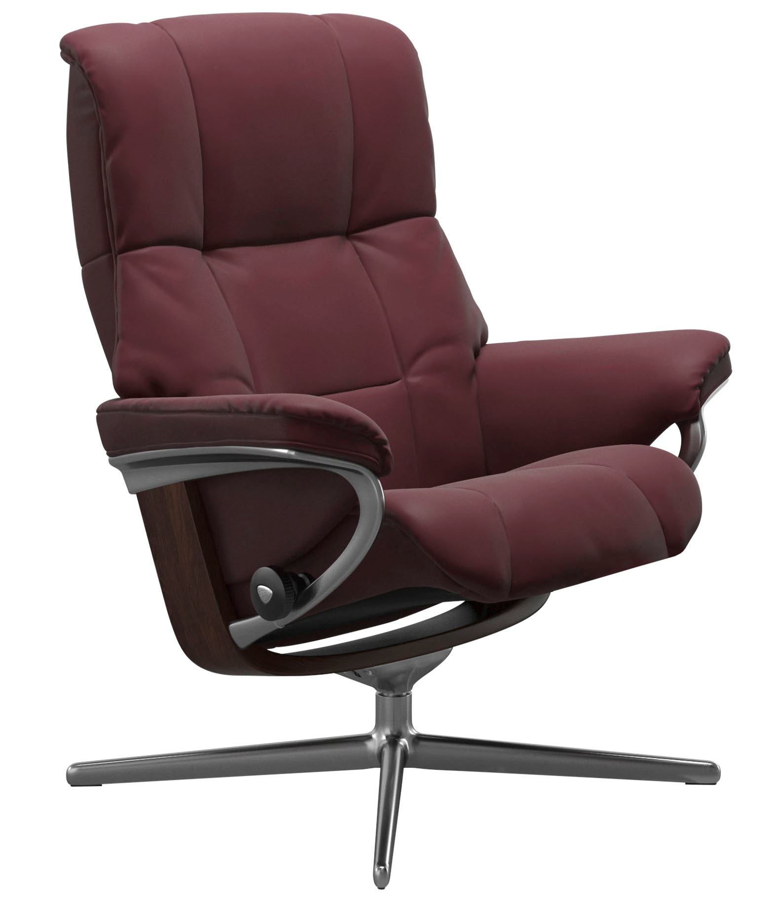 Stressless® Relaxsessel »Mayfair« mit Cross Base, Größe S, M & L, Holzakzent Braun