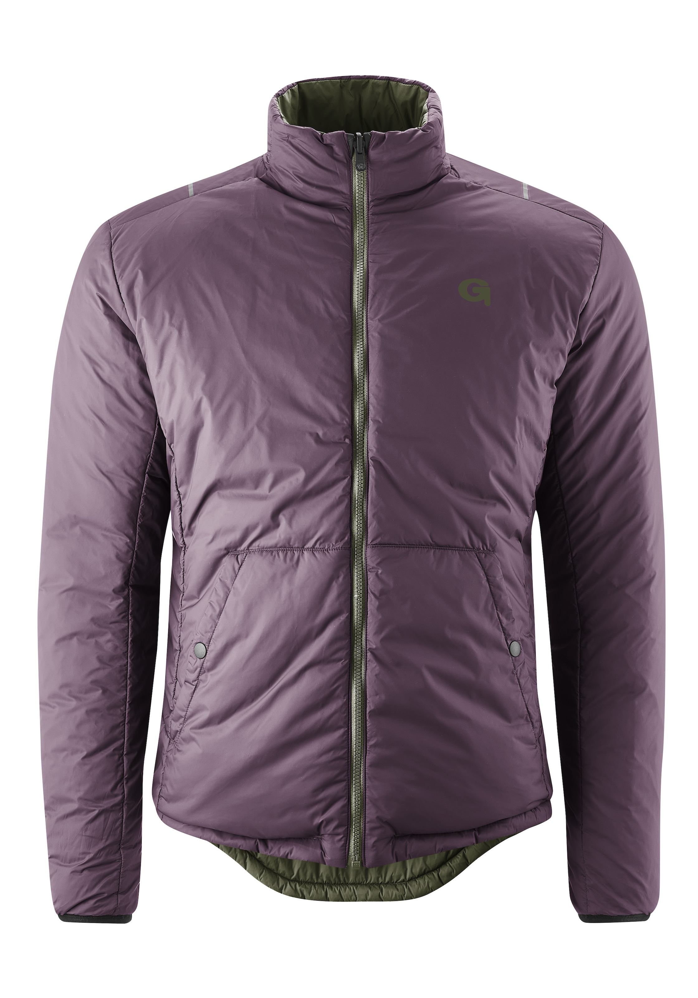 Gonso Fahrradjacke »BEVINCO«, Herren Primaloft-Jacke, warme, atmungsaktive und winddichte Wendejacke