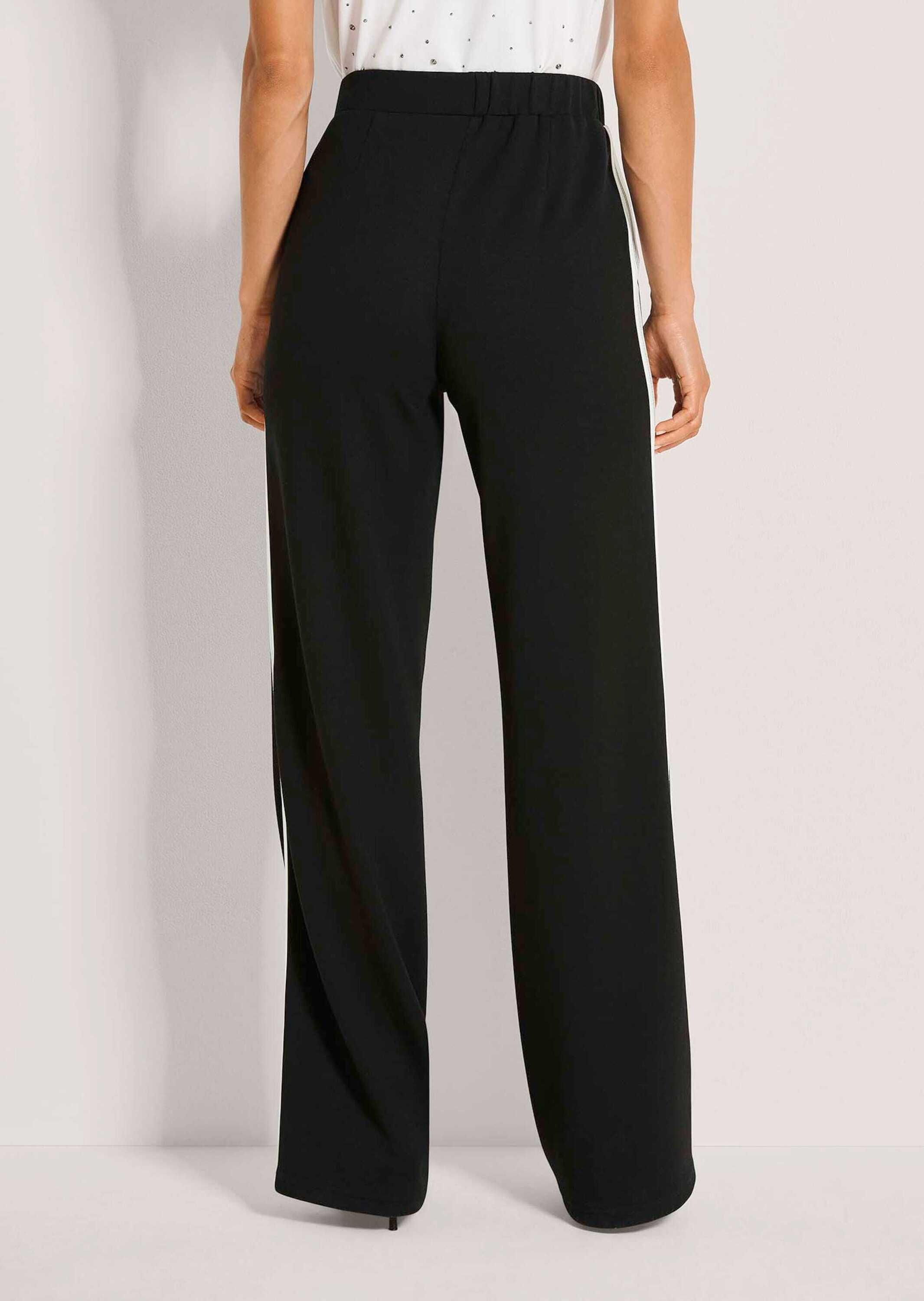 MADELEINE Jerseyhose »Jerseyhose Schlupfhose mit Kontraststreifen«