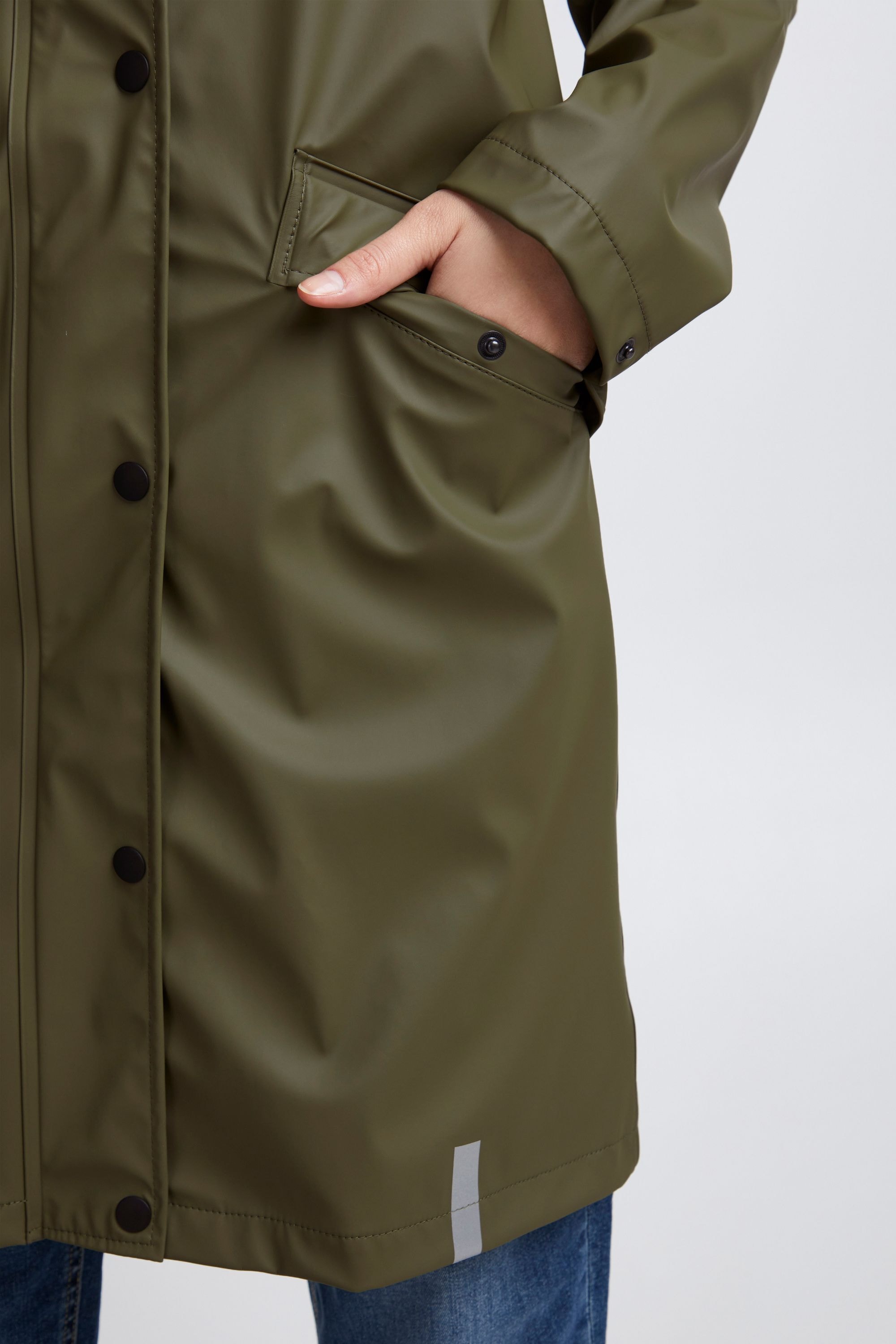 Ichi Regenjacke »Regenjacke IHTazi«, mit Kapuze