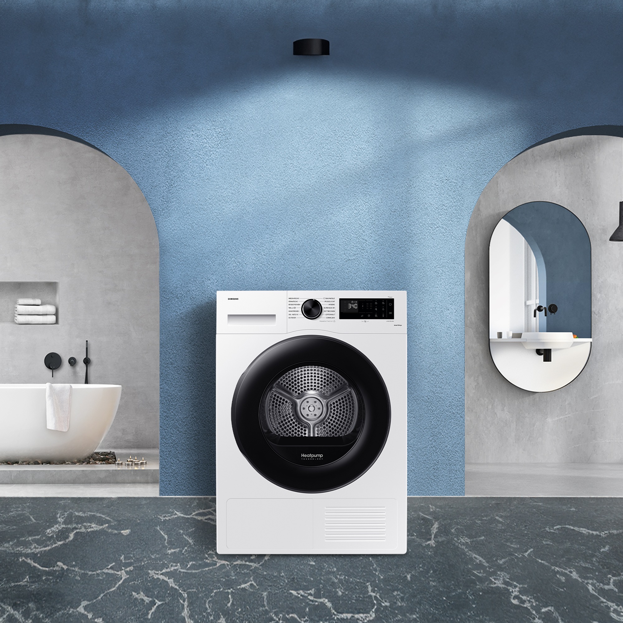 Samsung Wärmepumpentrockner »DV91CGC2A0AE«, DV5000C, 9 kg