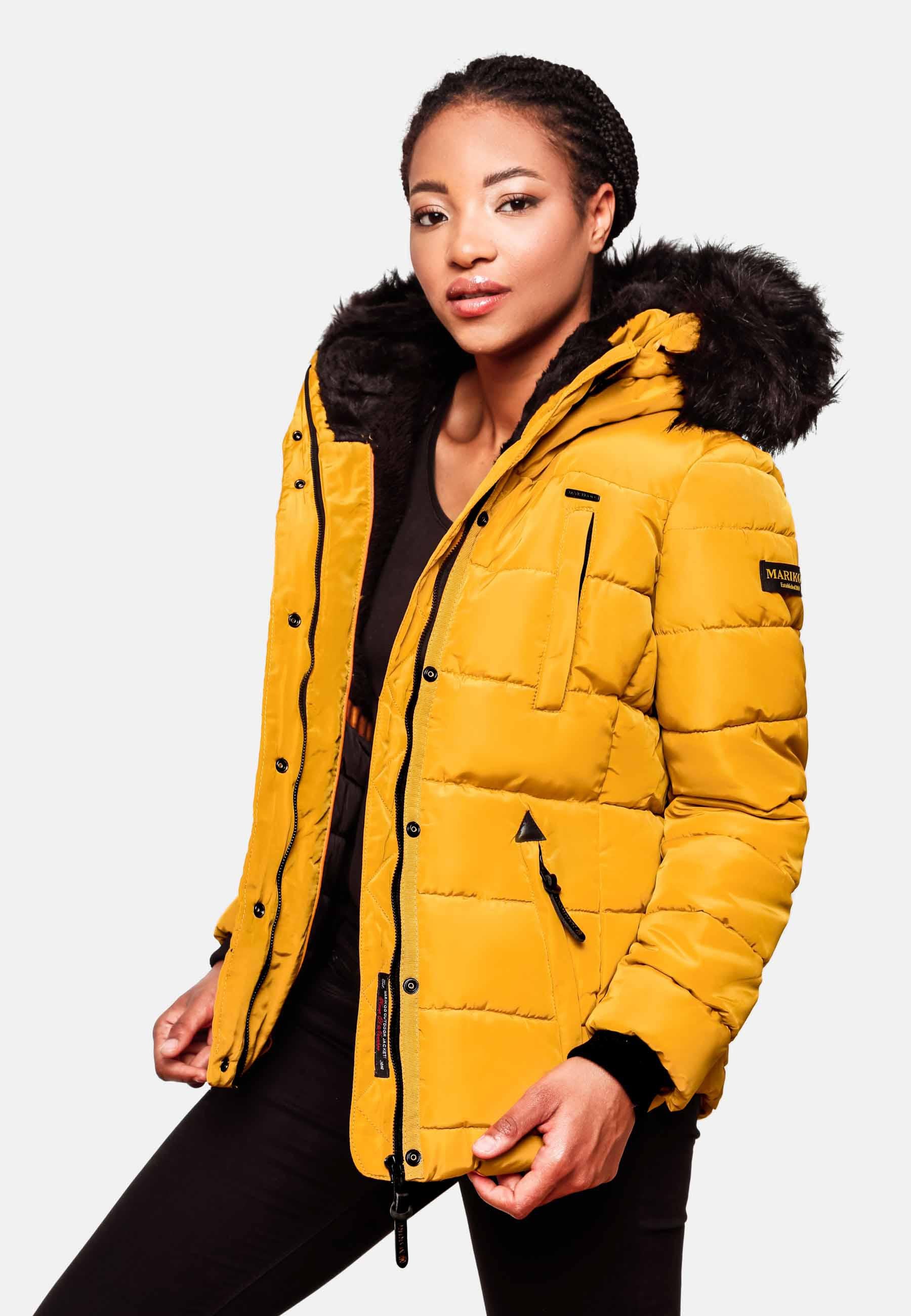Marikoo Steppjacke »Steppjacke Lotusblüte«